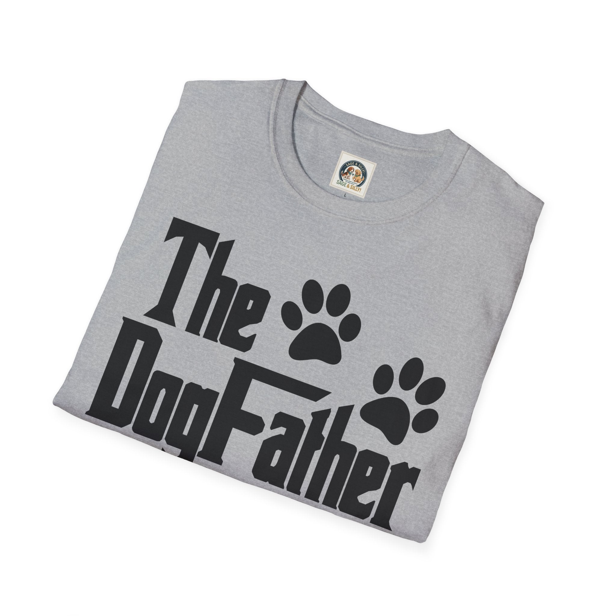 The DogFather T-Shirt — Funny Paw Print Dog Lover Tee
