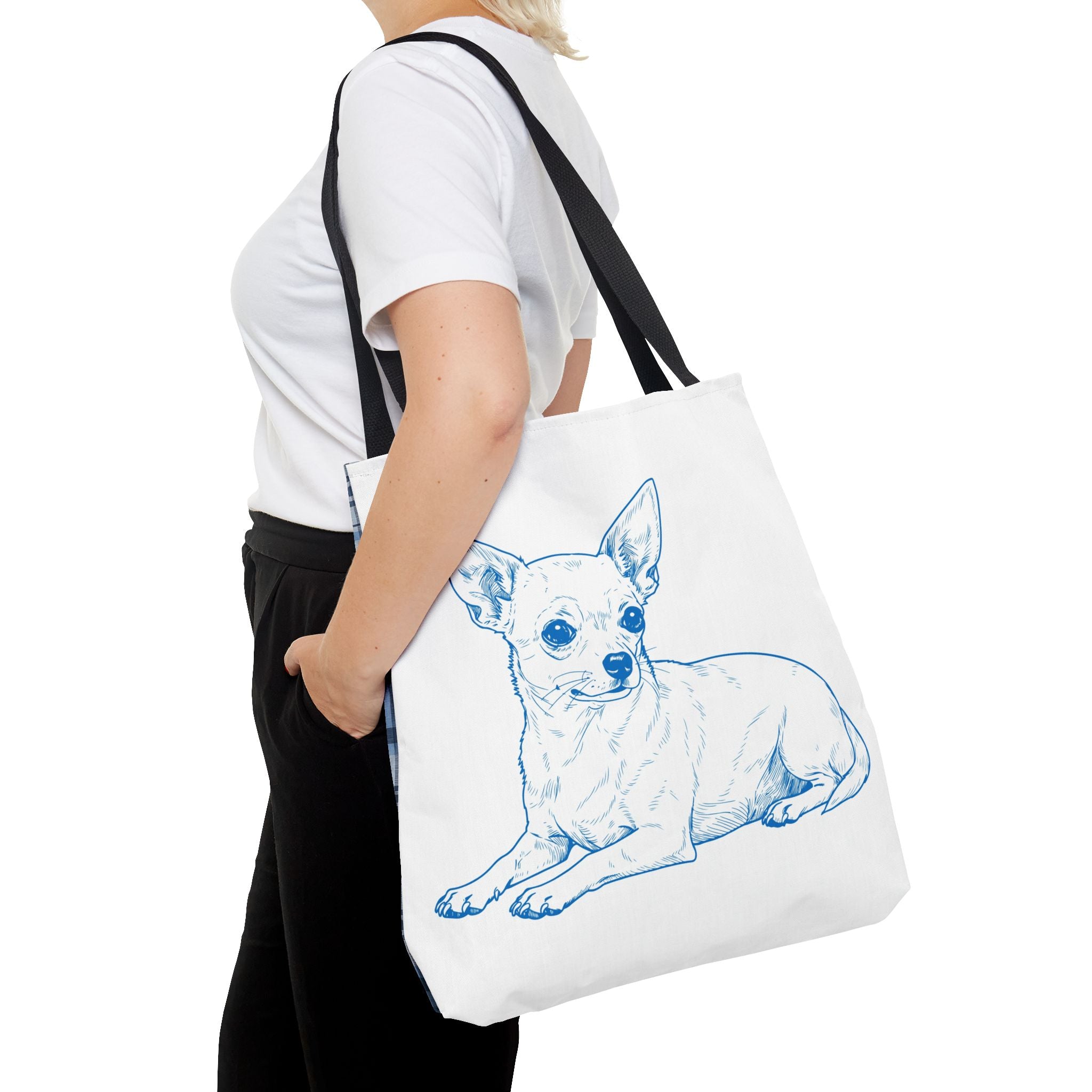 Chihuahua Dog Tote Bag — Cute Dog Lover Printed Tote