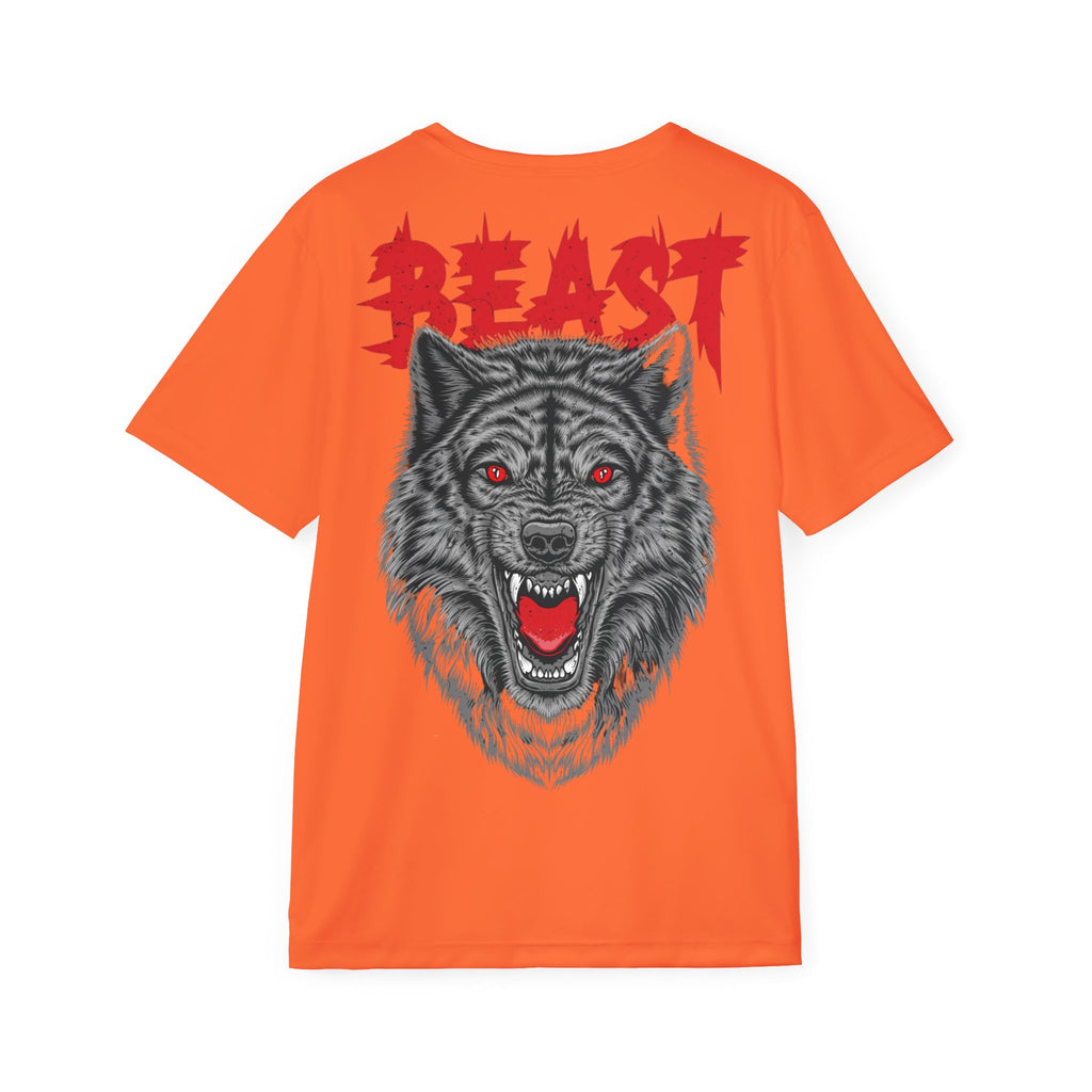 Wolf Beast Sports Jersey — "New Day" Motivational Athletic Tee