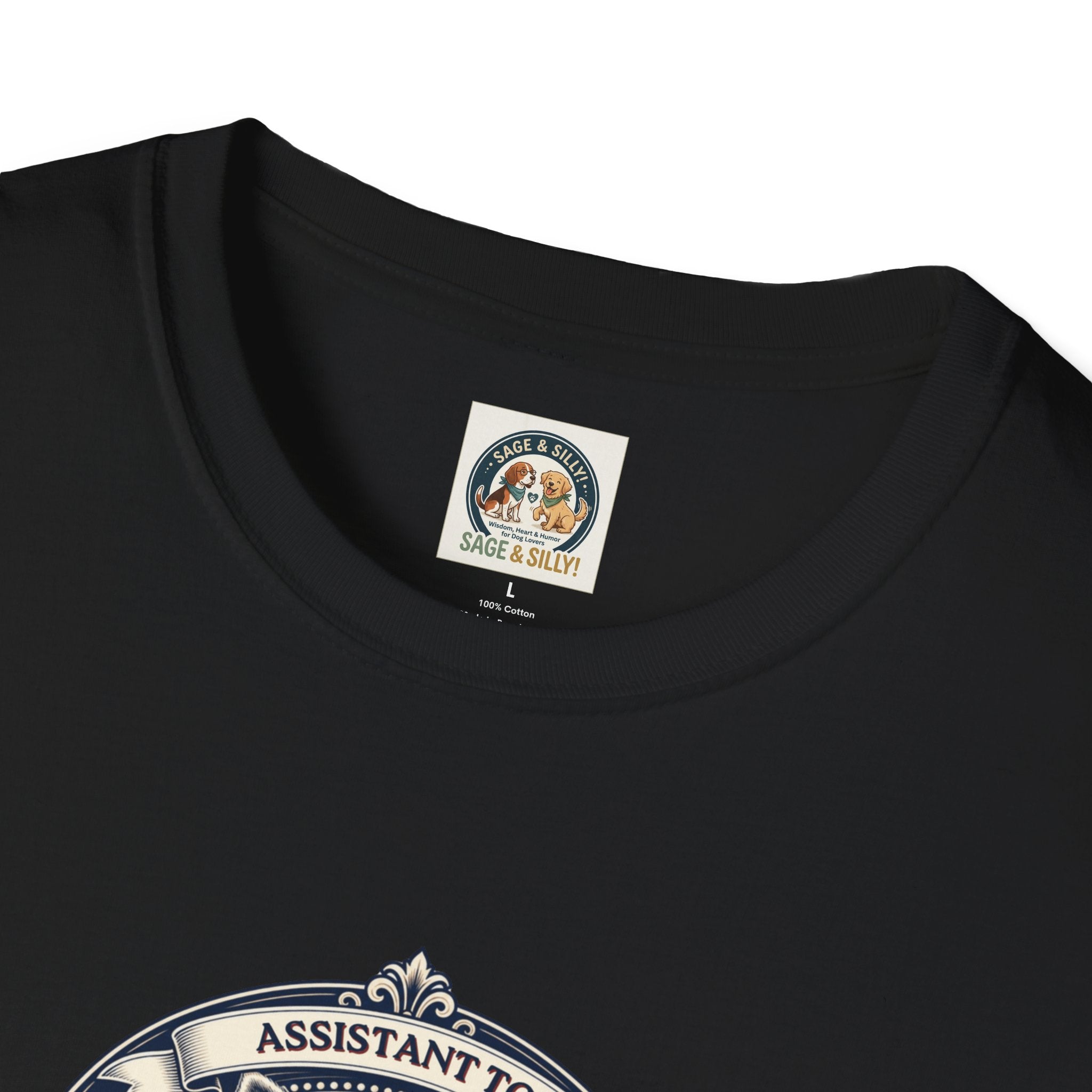 Yorkie T-Shirt — "Assistant to the Regional Manager" Funny Yorkshire Terrier Tee
