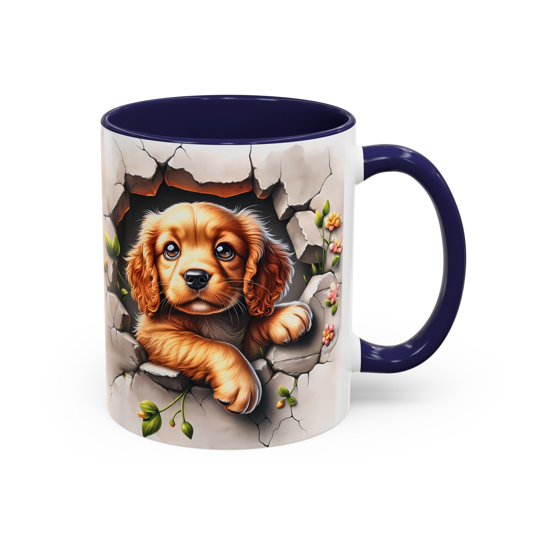 Cocker Spaniel Puppy Coffee Mug — Cute Accent Mug