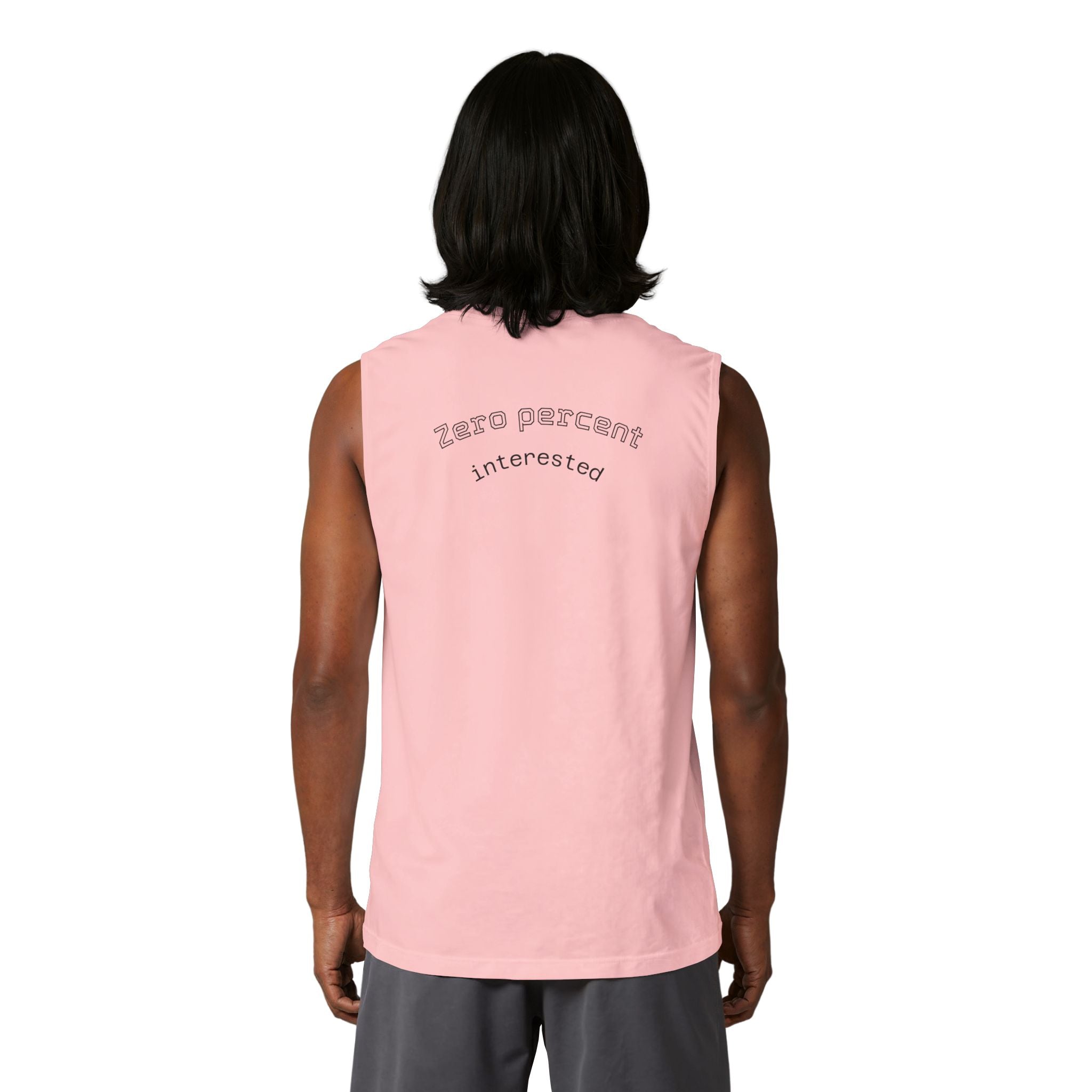 Nope Dog Muscle Tank — Cute Sleeping French Bulldog "Nope" Graphic Tank Top