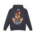 Gangster Bulldog Hoodie — Retro Cool Dog Graphic Sweatshirt