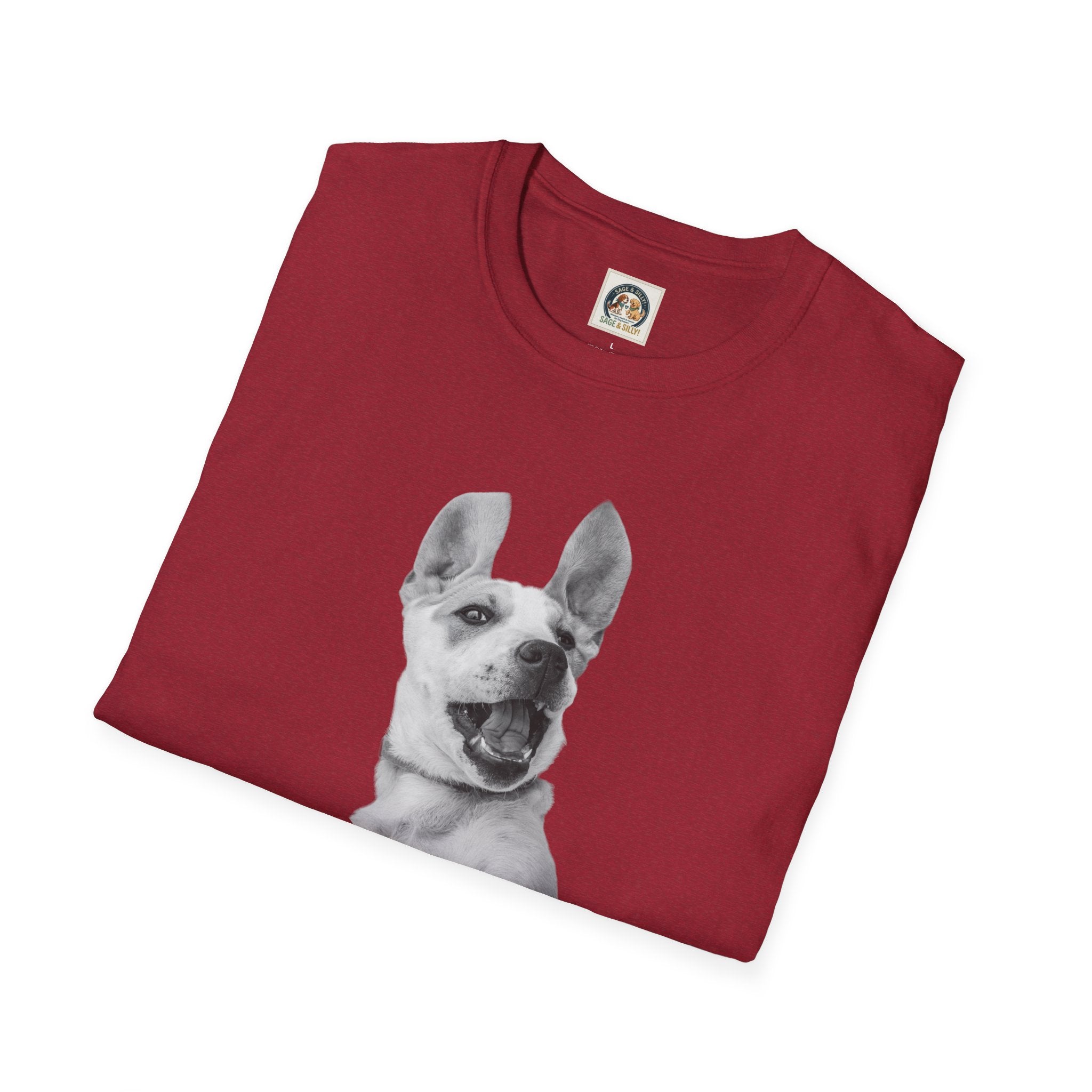 Laughing Dog Graphic T-Shirt — "Yes, I Am That Funny!"
