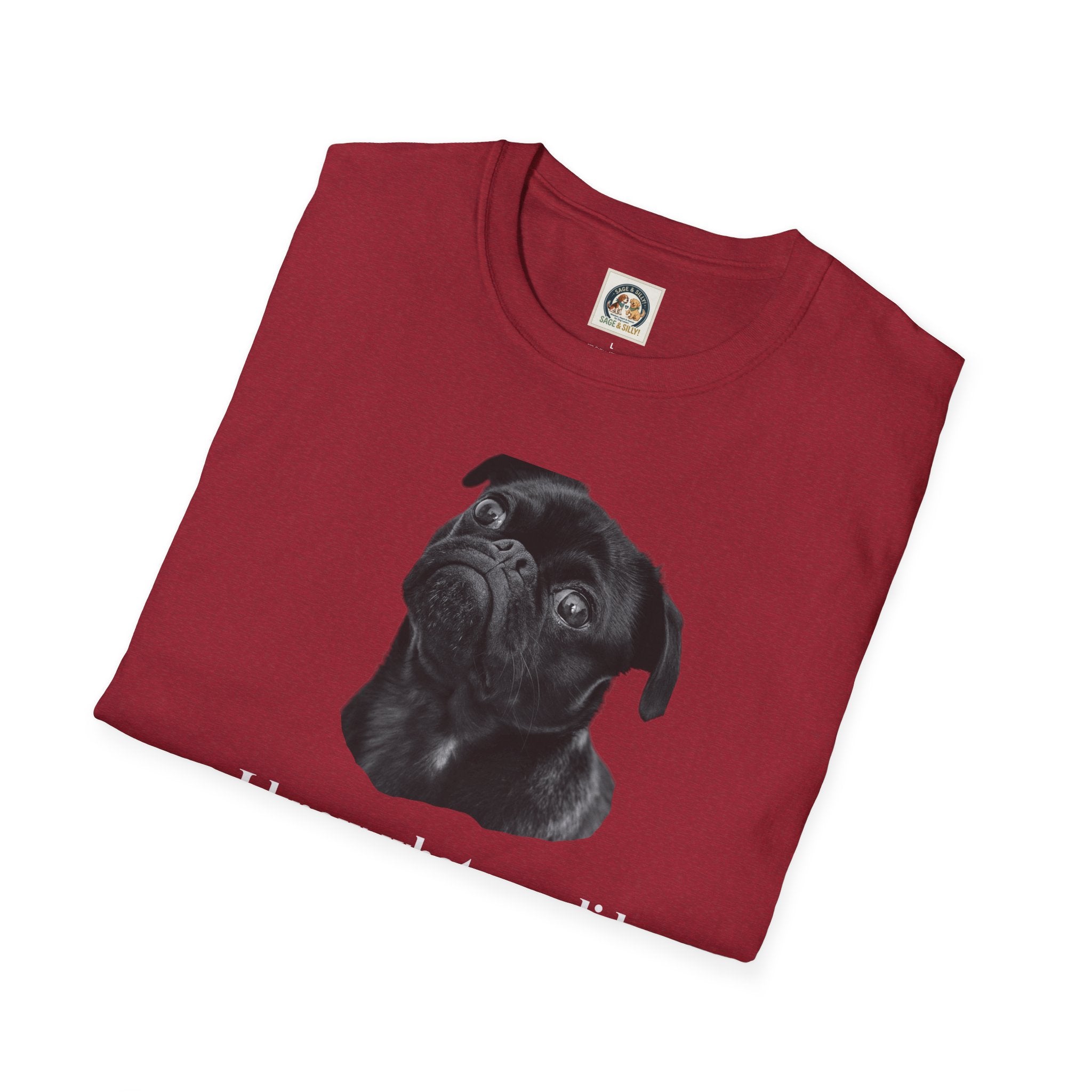 Pug Graphic T-Shirt — "I Know What You Did..."