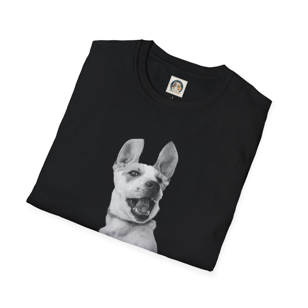 Laughing Dog Graphic T-Shirt — "Yes, I Am That Funny!"