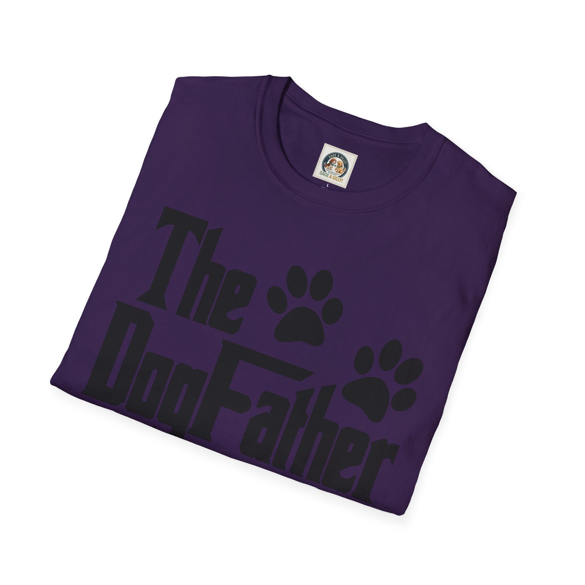 The DogFather T-Shirt — Funny Paw Print Dog Lover Tee