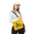 Dachshund, Books & Coffee Tote Bag
