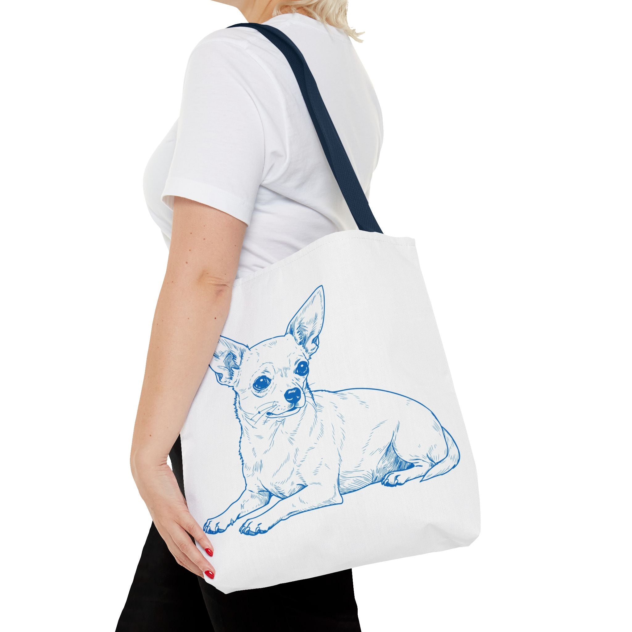 Chihuahua Dog Tote Bag — Cute Dog Lover Printed Tote