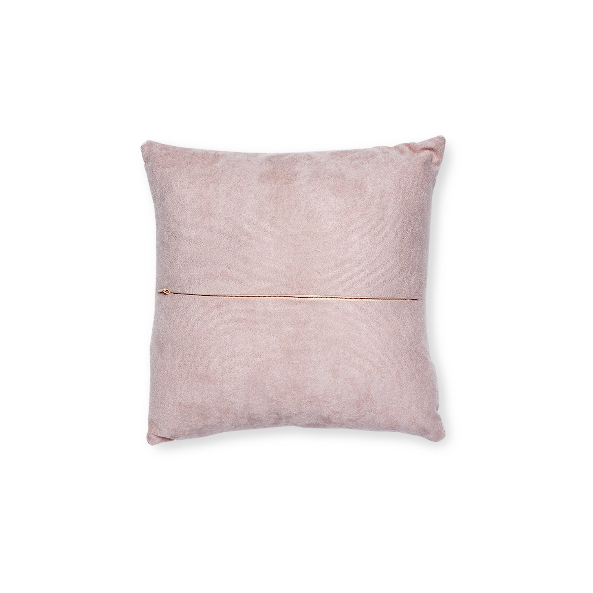 Boston Terrier Throw Pillow — Floral Pink Faux Suede | Dog Lover Home Decor