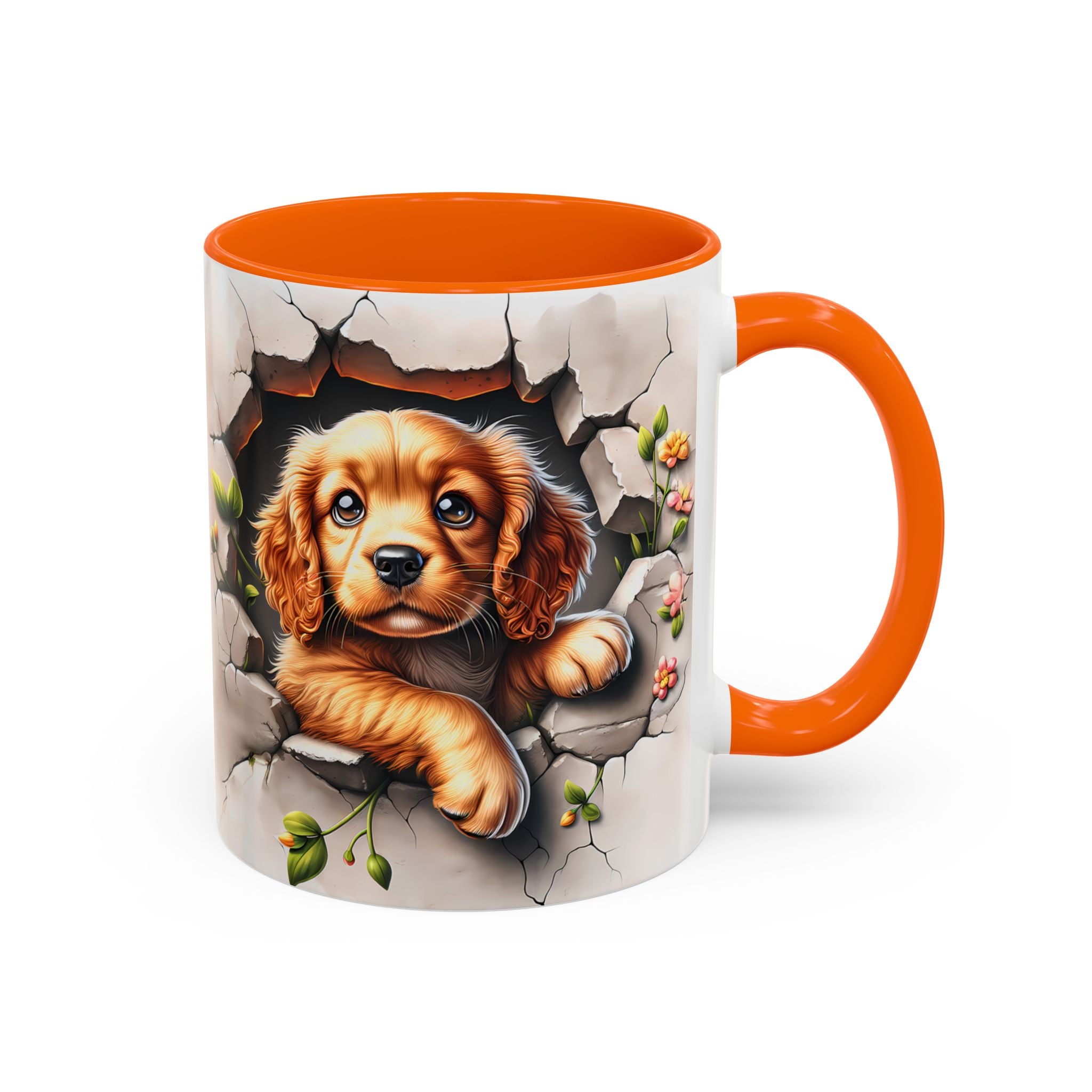 Cocker Spaniel Puppy Coffee Mug — Cute Accent Mug