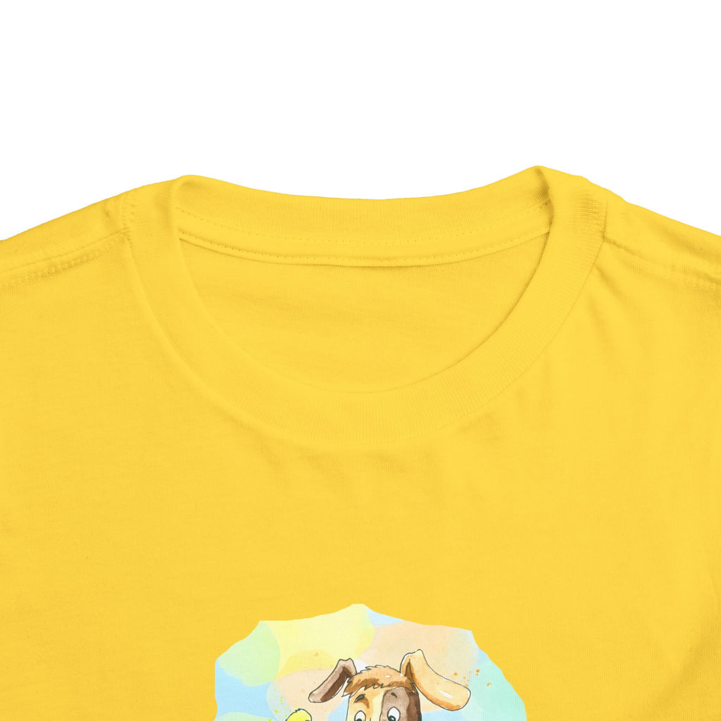 Toddler Tee — Cute Puppy & Kitten Watercolor Kids Shirt