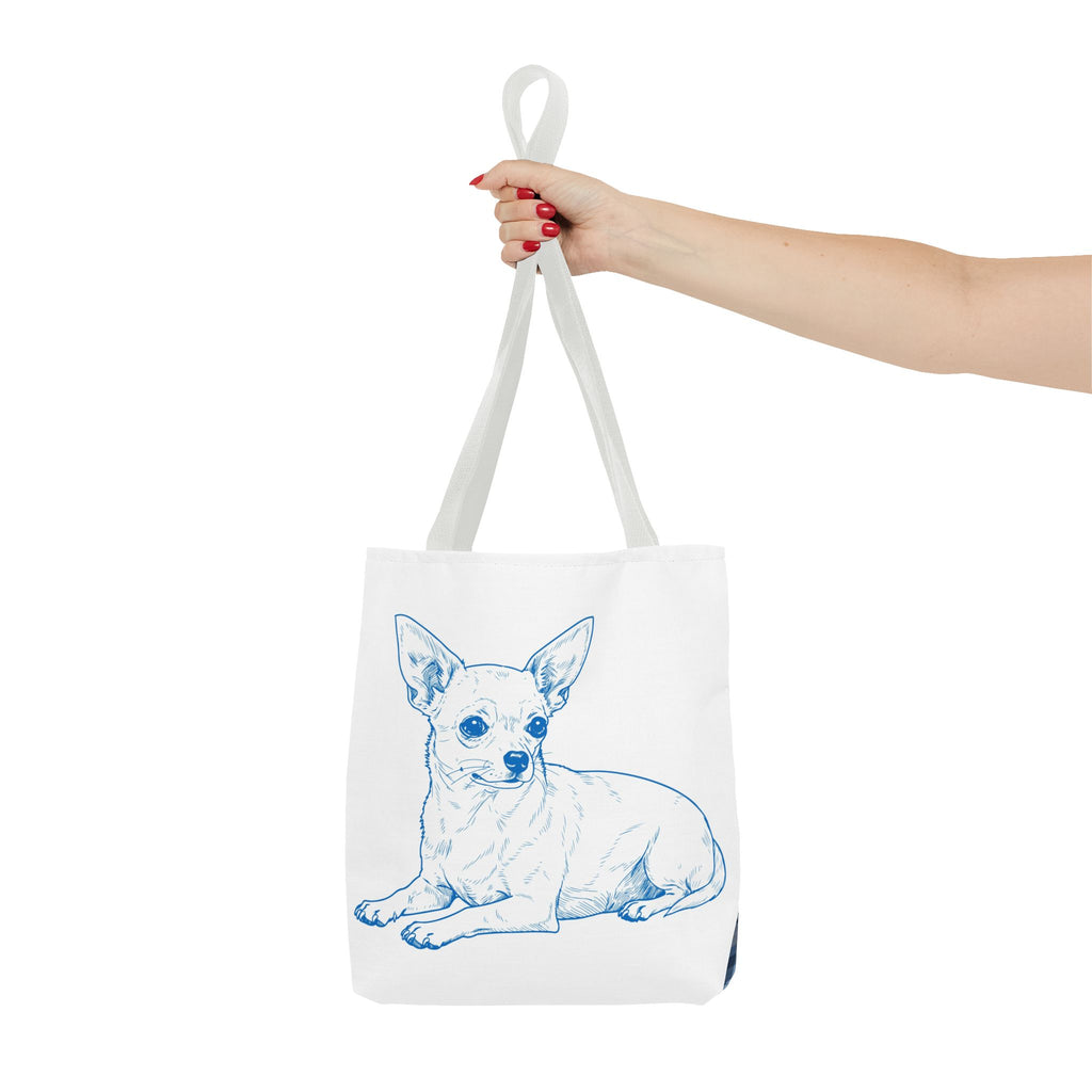 Chihuahua Dog Tote Bag — Cute Dog Lover Printed Tote