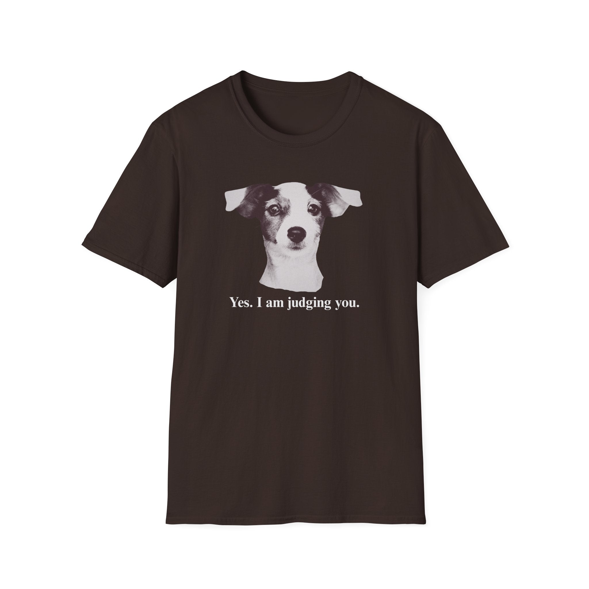 Jack Russell Terrier Graphic T-Shirt — "Yes, I'm Judging You."