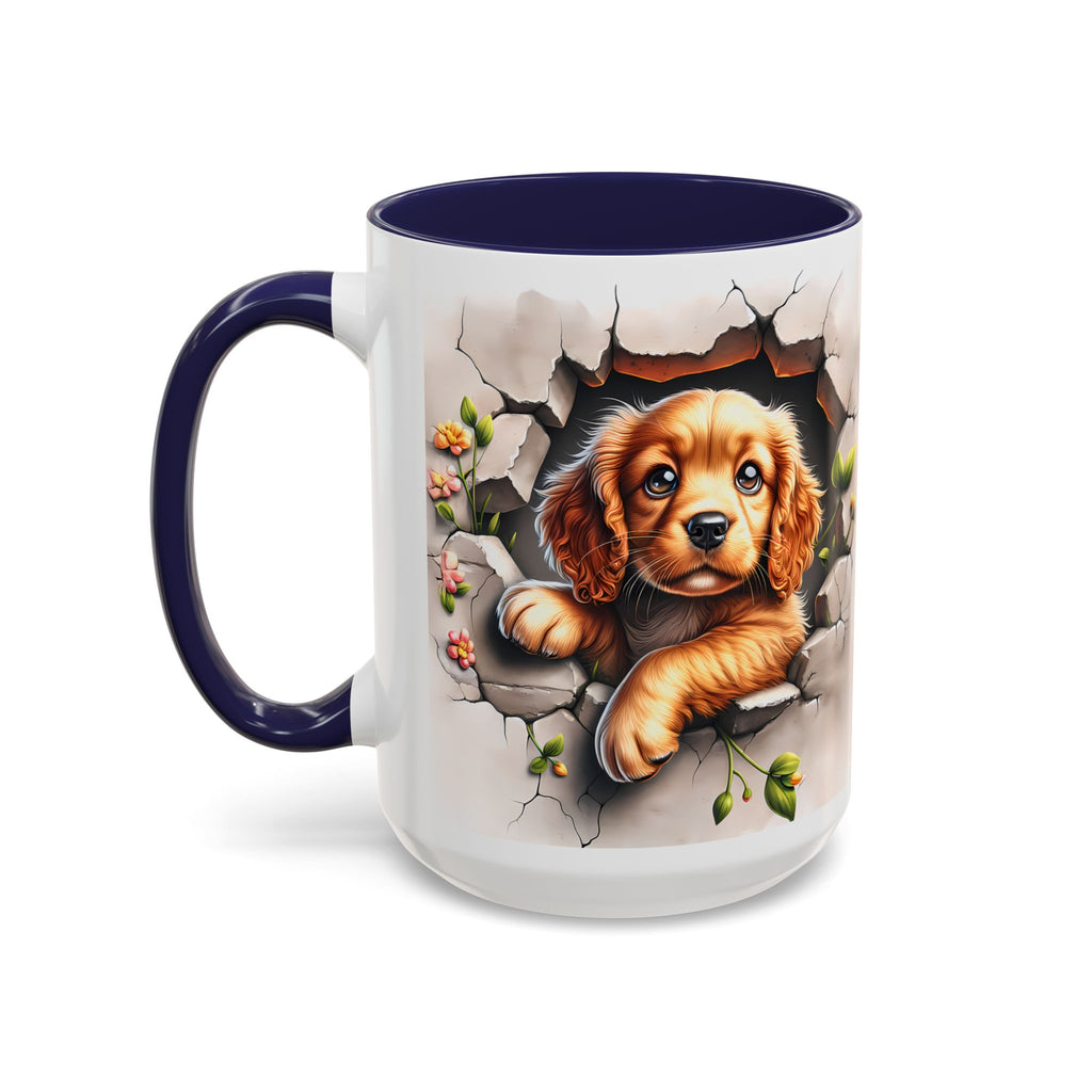 Cocker Spaniel Puppy Coffee Mug — Cute Accent Mug