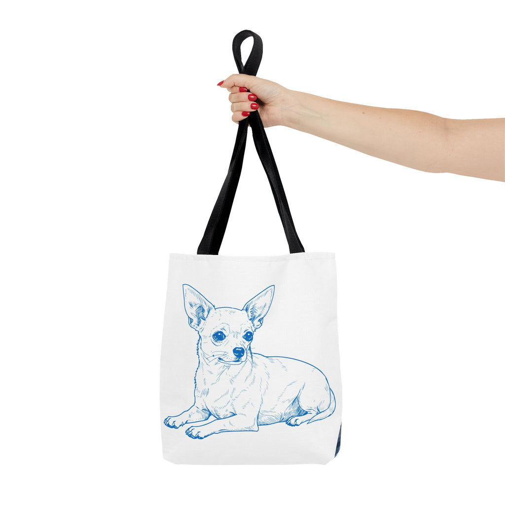Chihuahua Dog Tote Bag — Cute Dog Lover Printed Tote