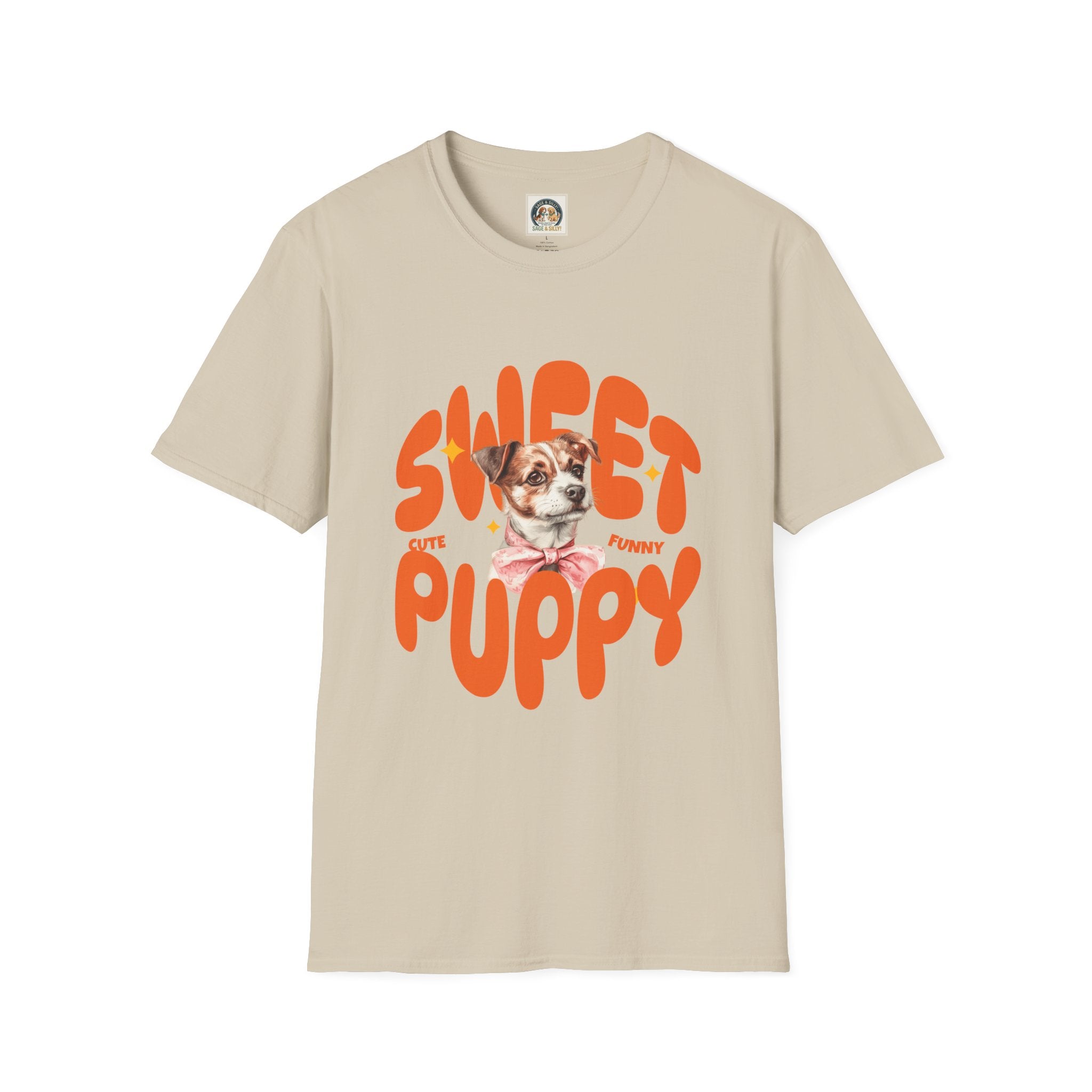 Sweet Puppy T-Shirt — Cute Retro Dog Graphic Tee