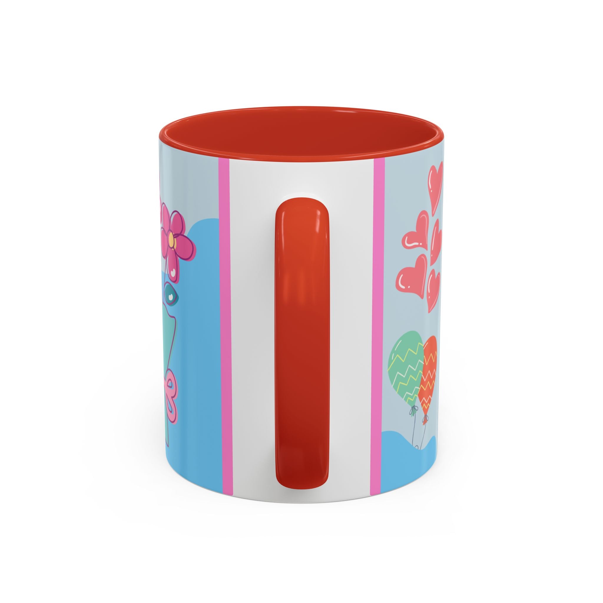 Father's Day Coffee Mug – Cute Dog on Scooter Design (11/15oz)