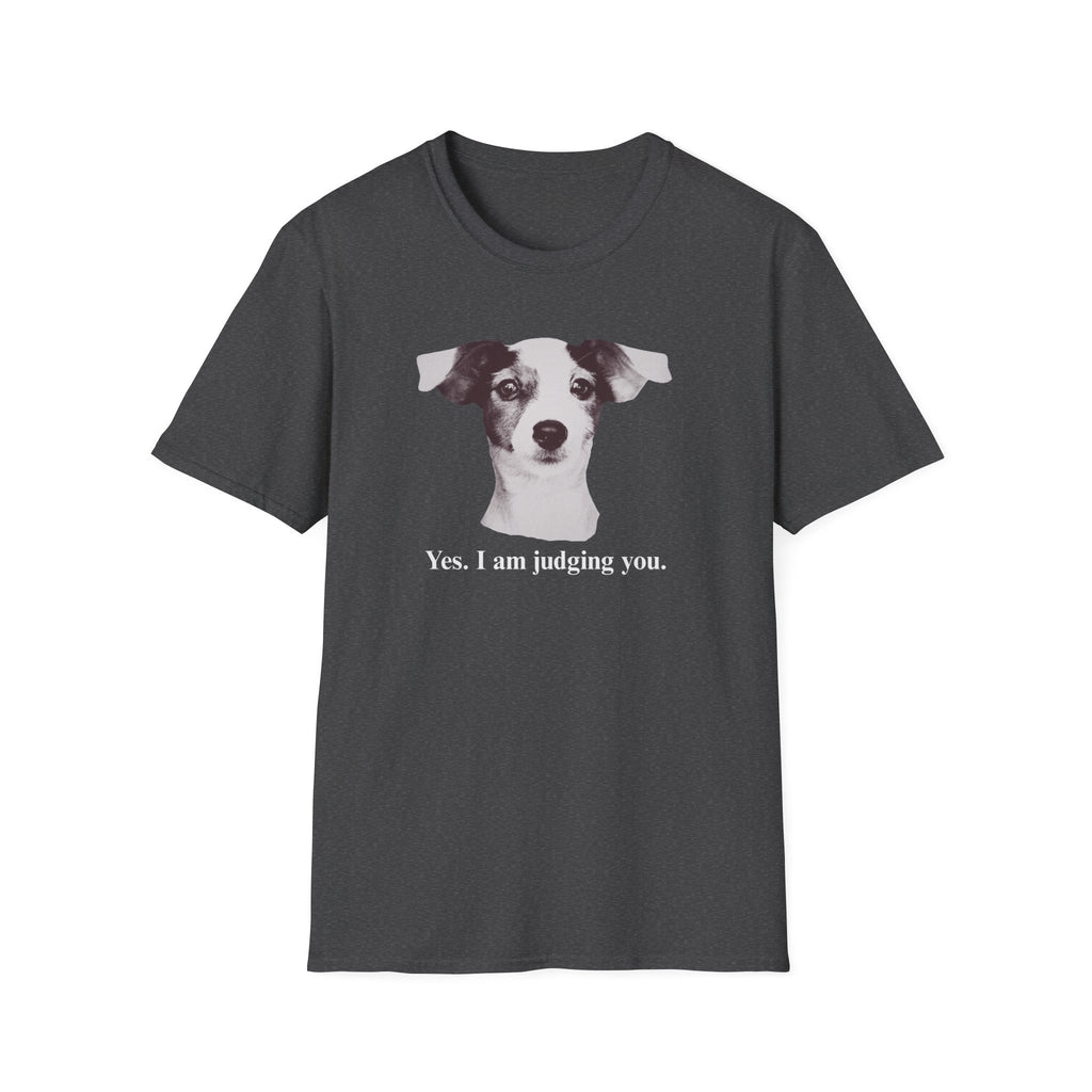 Jack Russell Terrier Graphic T-Shirt — "Yes, I'm Judging You."