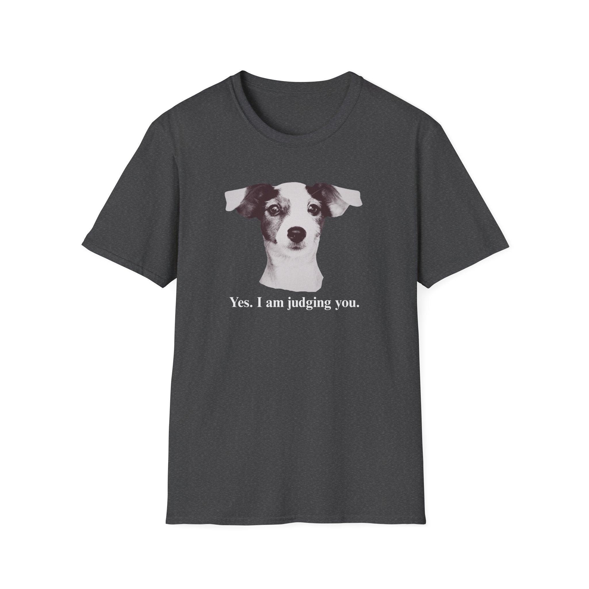 Jack Russell Terrier Graphic T-Shirt — "Yes, I'm Judging You."