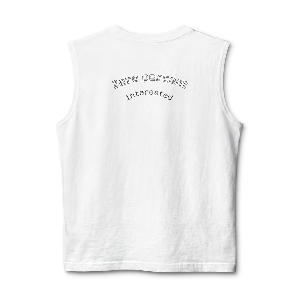 Nope Dog Muscle Tank — Cute Sleeping French Bulldog "Nope" Graphic Tank Top