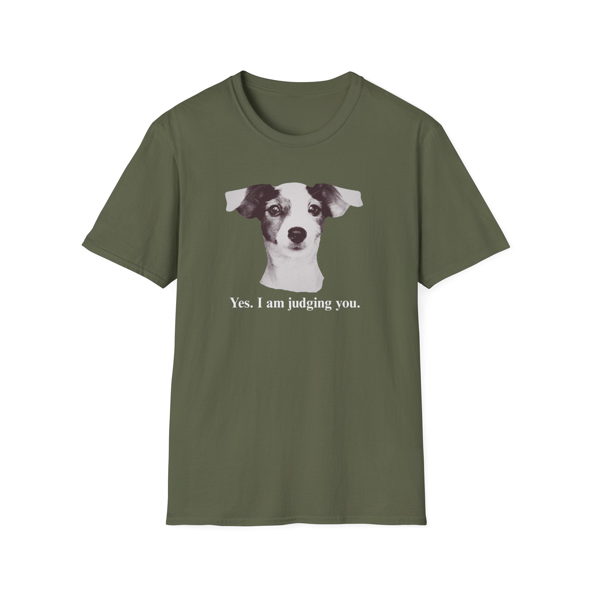 Jack Russell Terrier Graphic T-Shirt — "Yes, I'm Judging You."