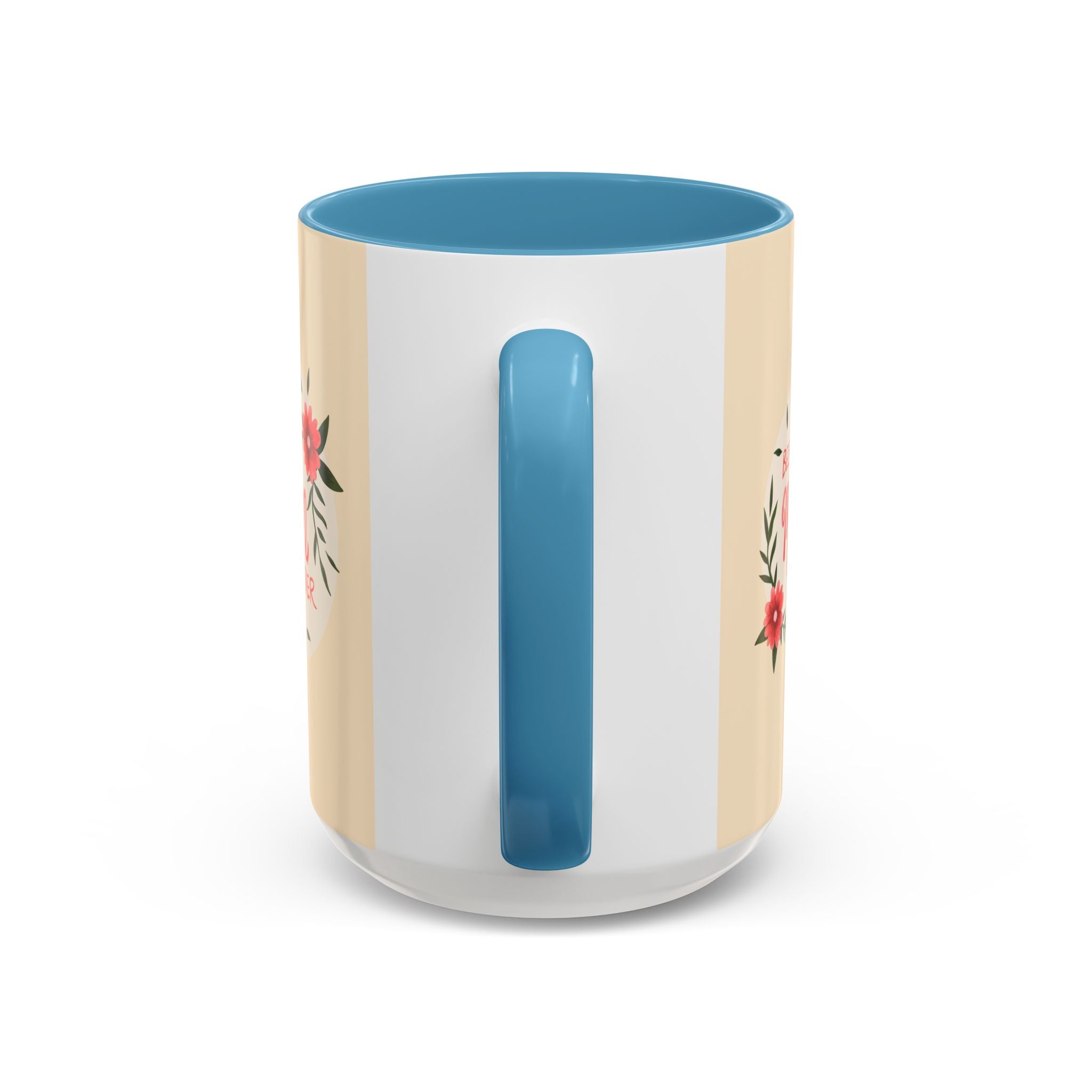 Best Mom Ever Coffee Mug — Cute Dachshund with Tulips