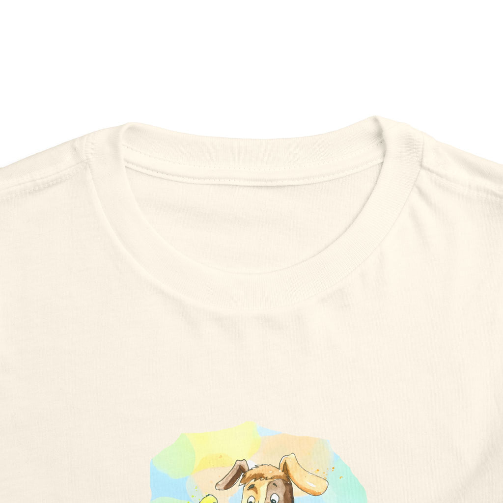 Toddler Tee — Cute Puppy & Kitten Watercolor Kids Shirt