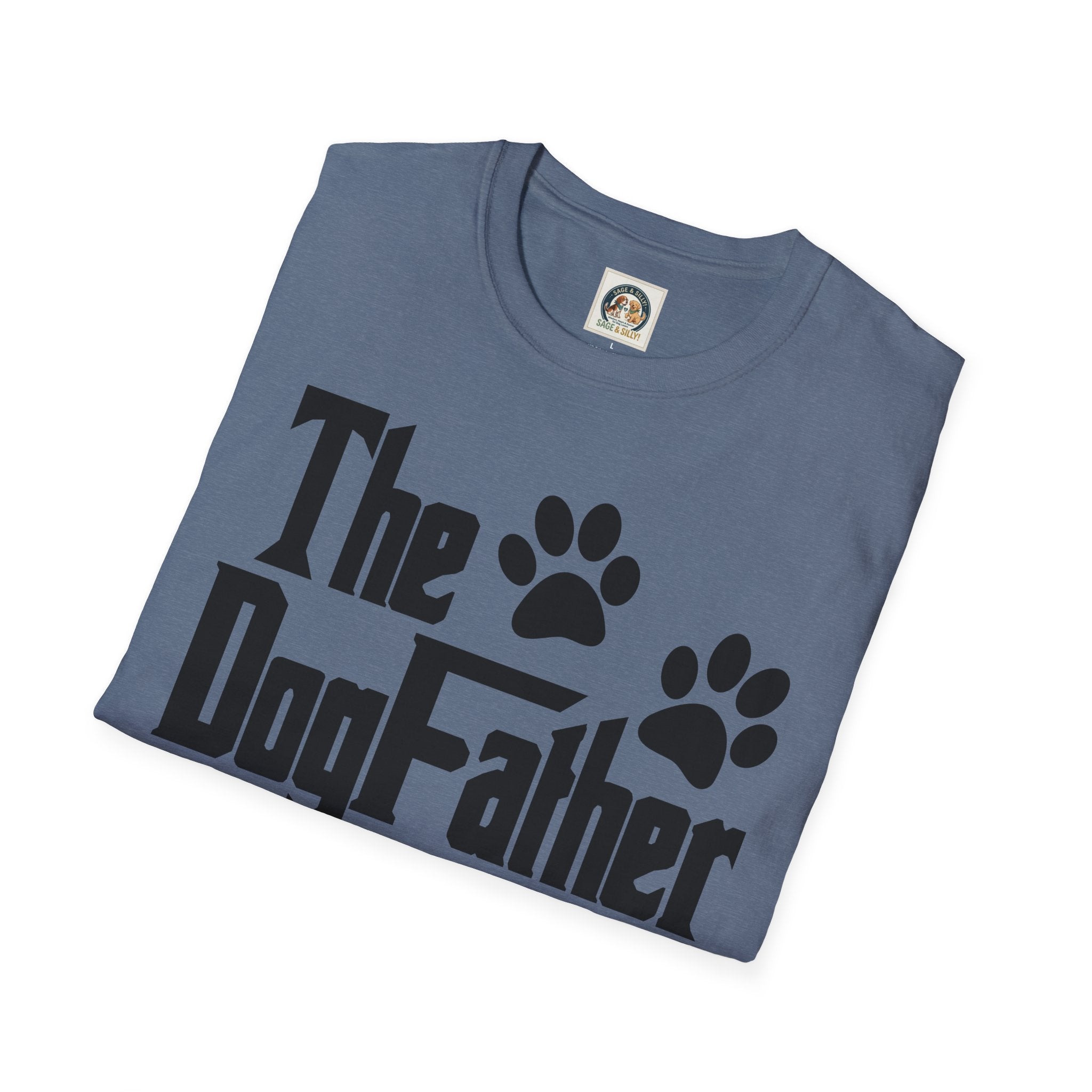 The DogFather T-Shirt — Funny Paw Print Dog Lover Tee