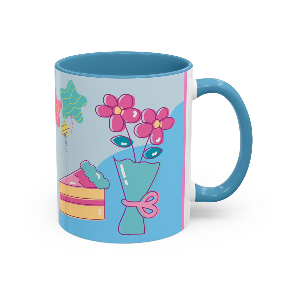 Father's Day Coffee Mug – Cute Dog on Scooter Design (11/15oz)