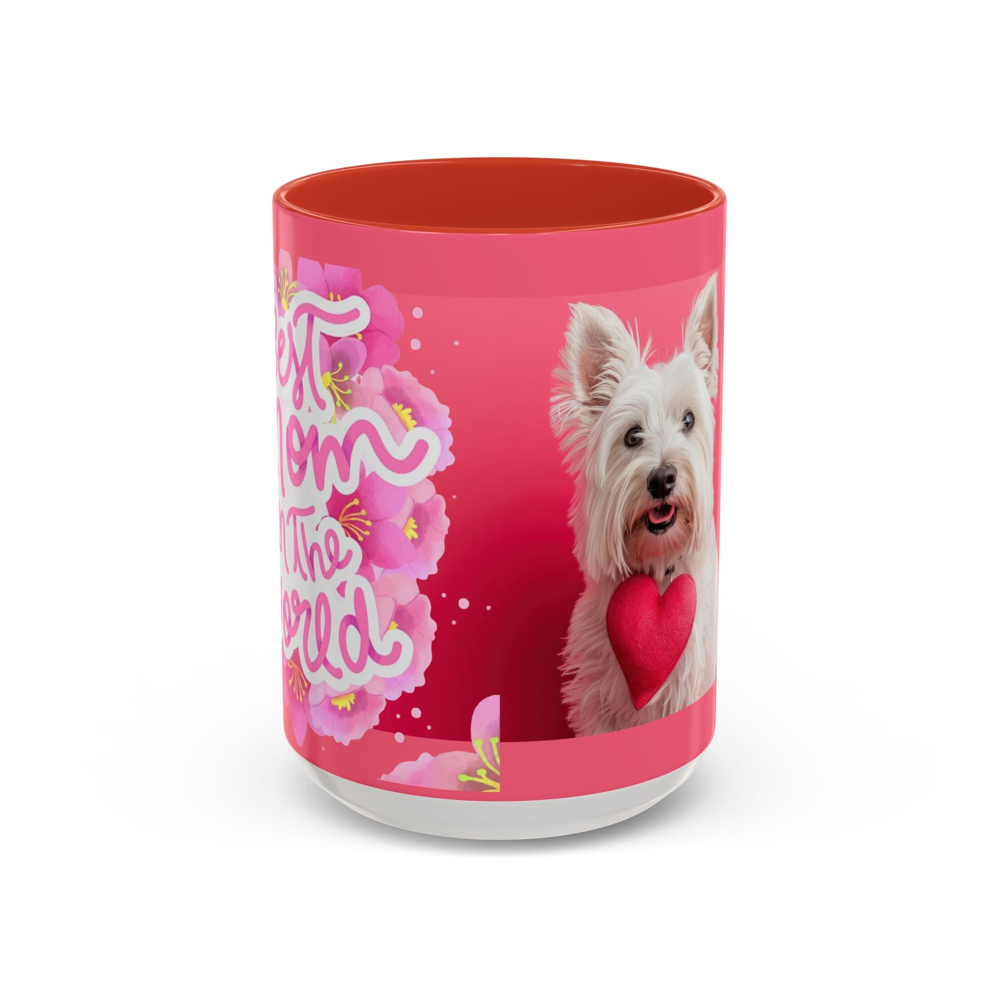 Westie Mother's Day Coffee Mug — Cute Dog Heart