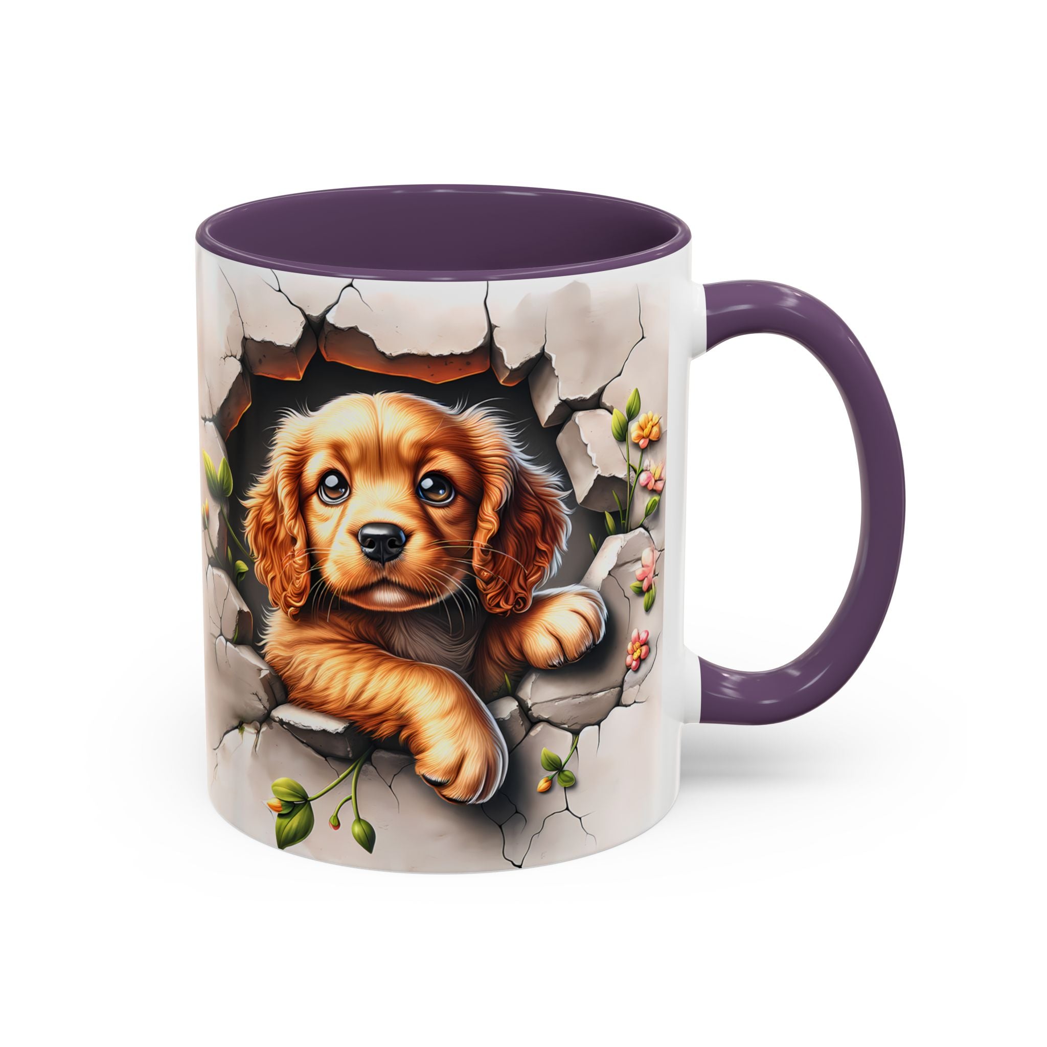 Cocker Spaniel Puppy Coffee Mug — Cute Accent Mug