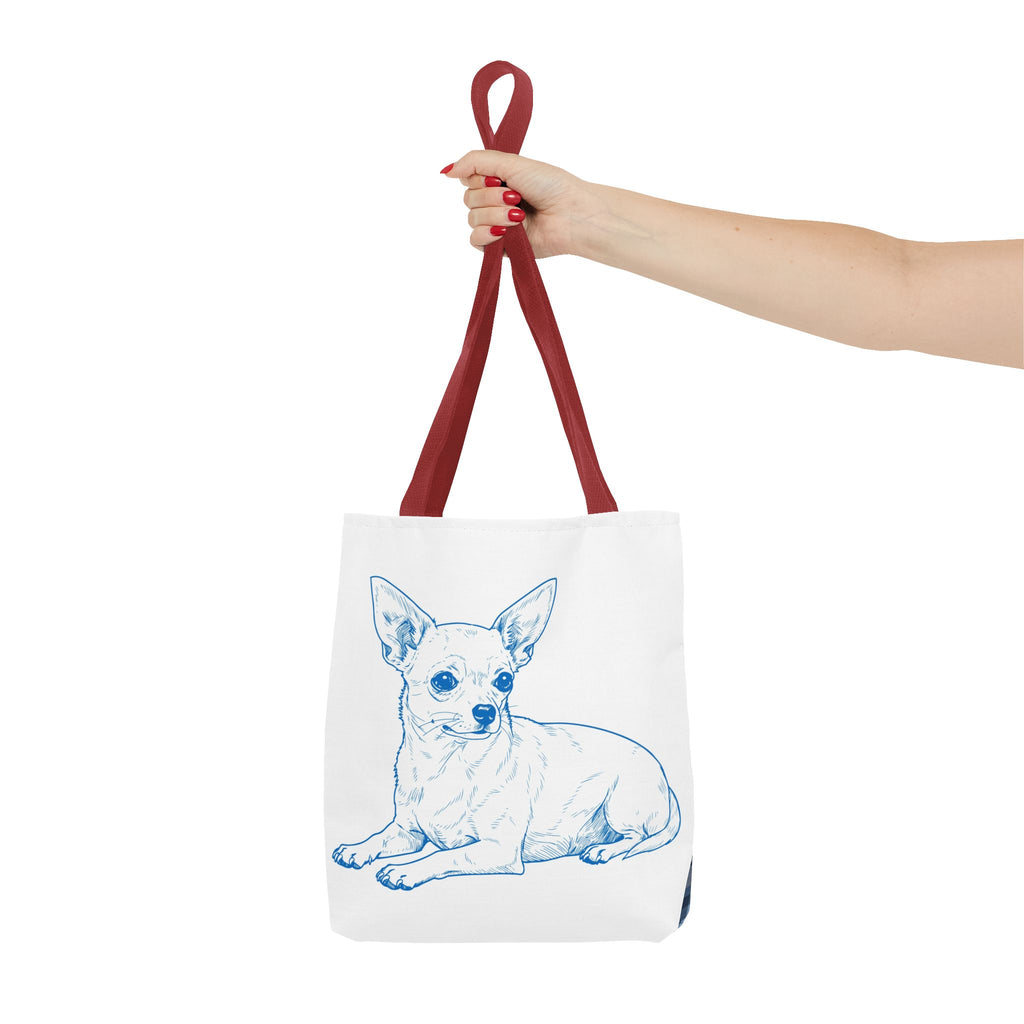 Chihuahua Dog Tote Bag — Cute Dog Lover Printed Tote
