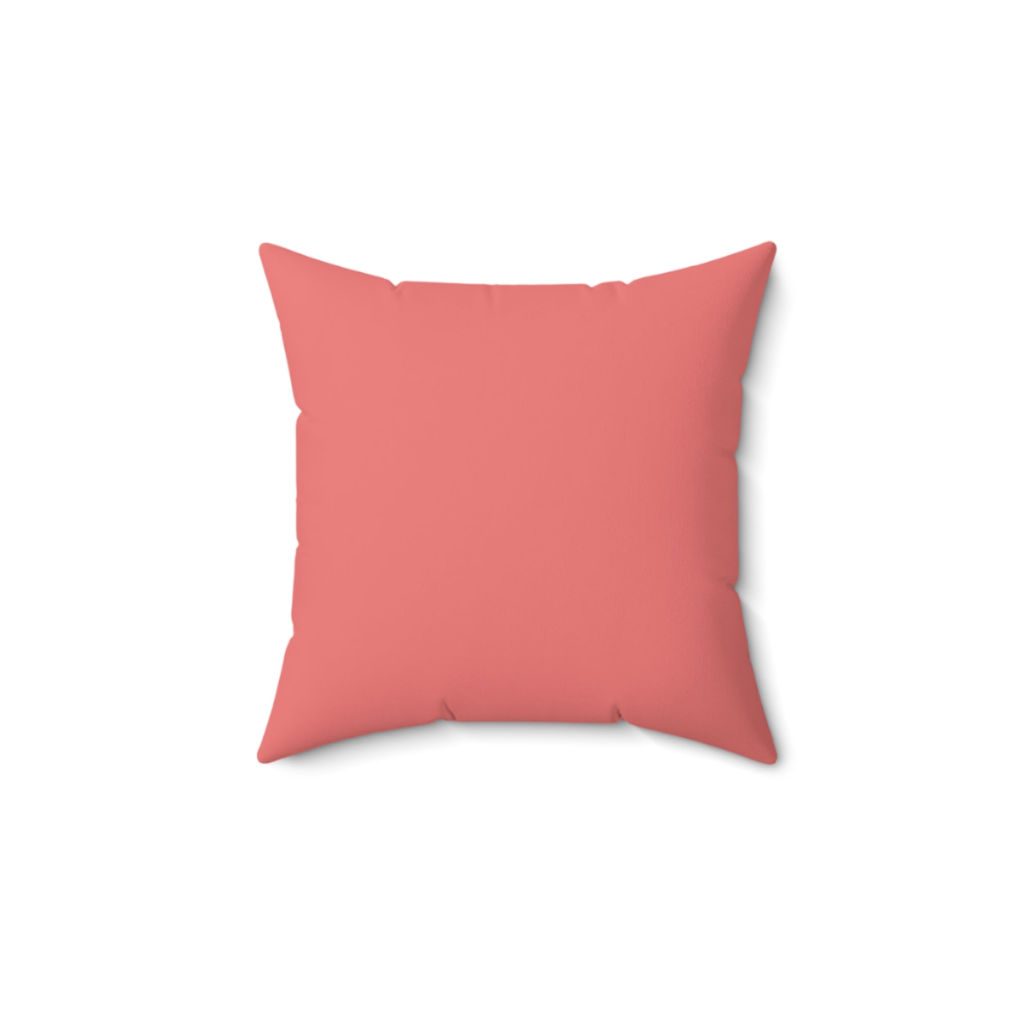 Cavalier King Charles Spaniel Throw Pillow — Pink Striped Faux Suede | Dog Lover Gift
