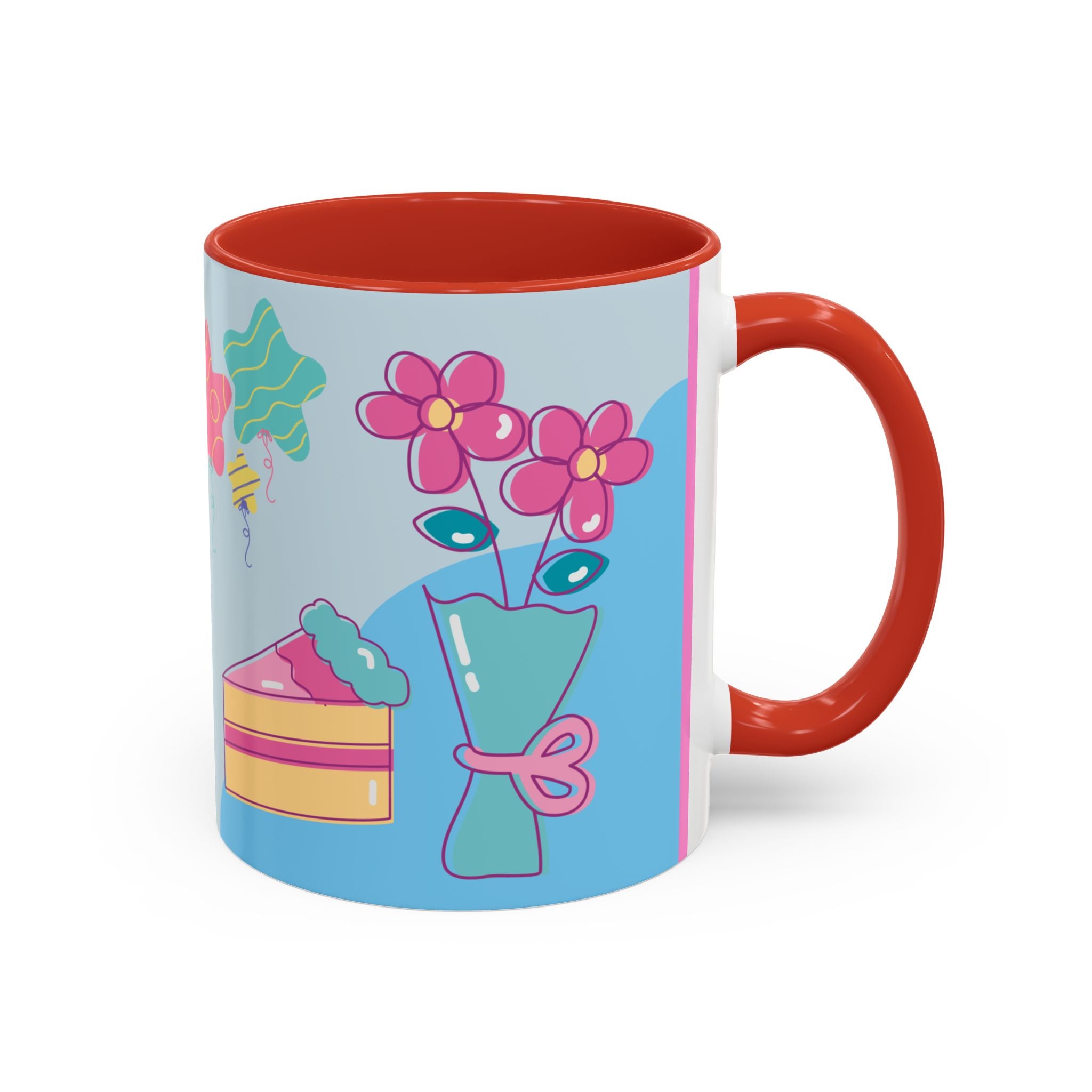 Father's Day Coffee Mug – Cute Dog on Scooter Design (11/15oz)
