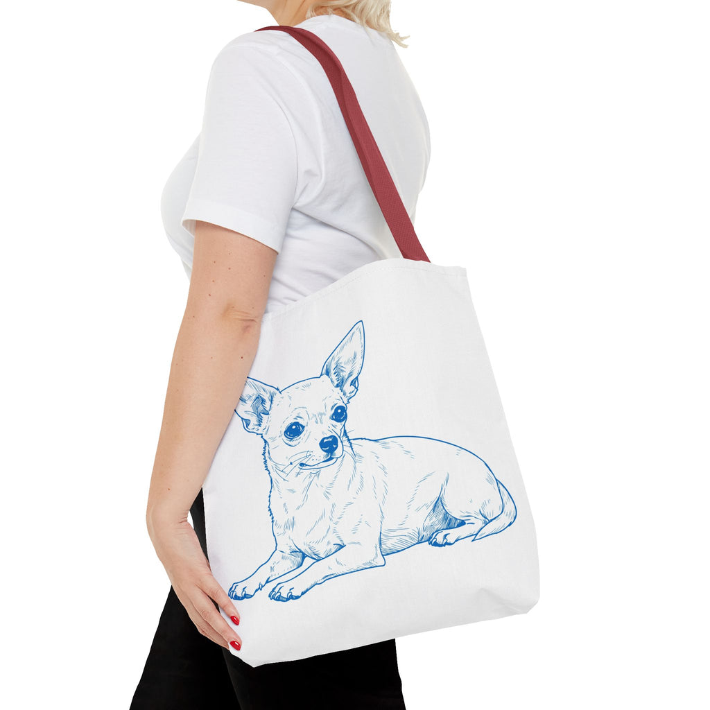 Chihuahua Dog Tote Bag — Cute Dog Lover Printed Tote