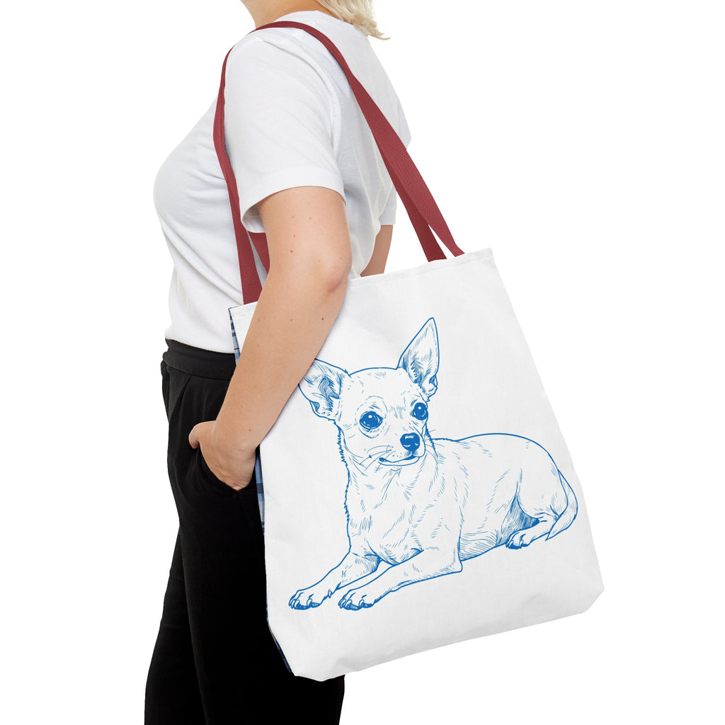 Chihuahua Dog Tote Bag — Cute Dog Lover Printed Tote