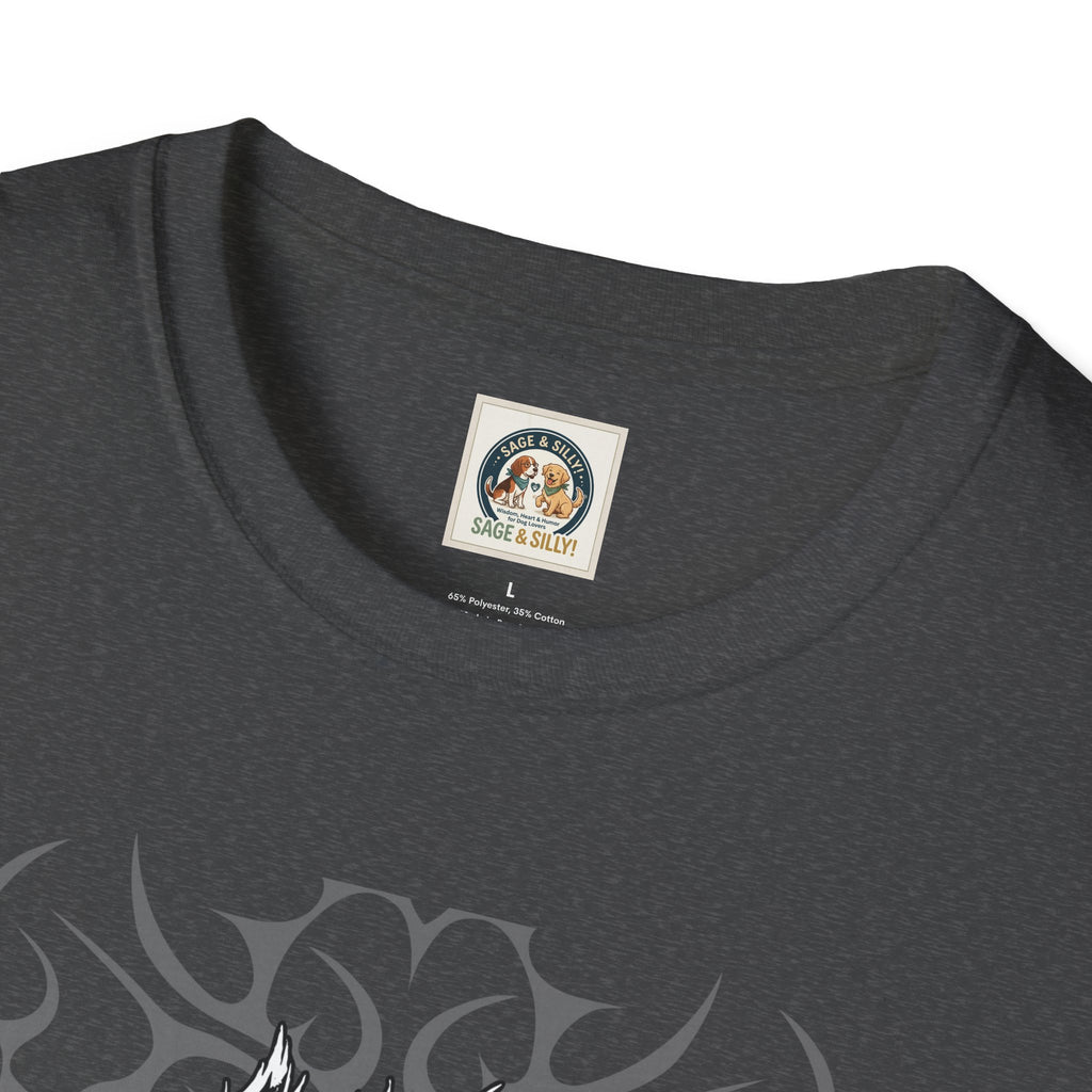 Angry Wolf Graphic T-Shirt — "This Is My Friendly Side"