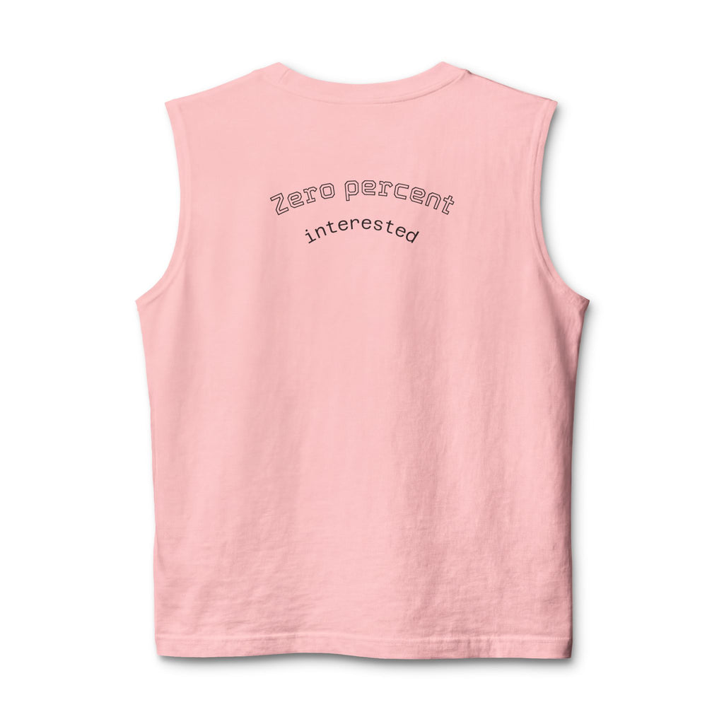 Nope Dog Muscle Tank — Cute Sleeping French Bulldog "Nope" Graphic Tank Top