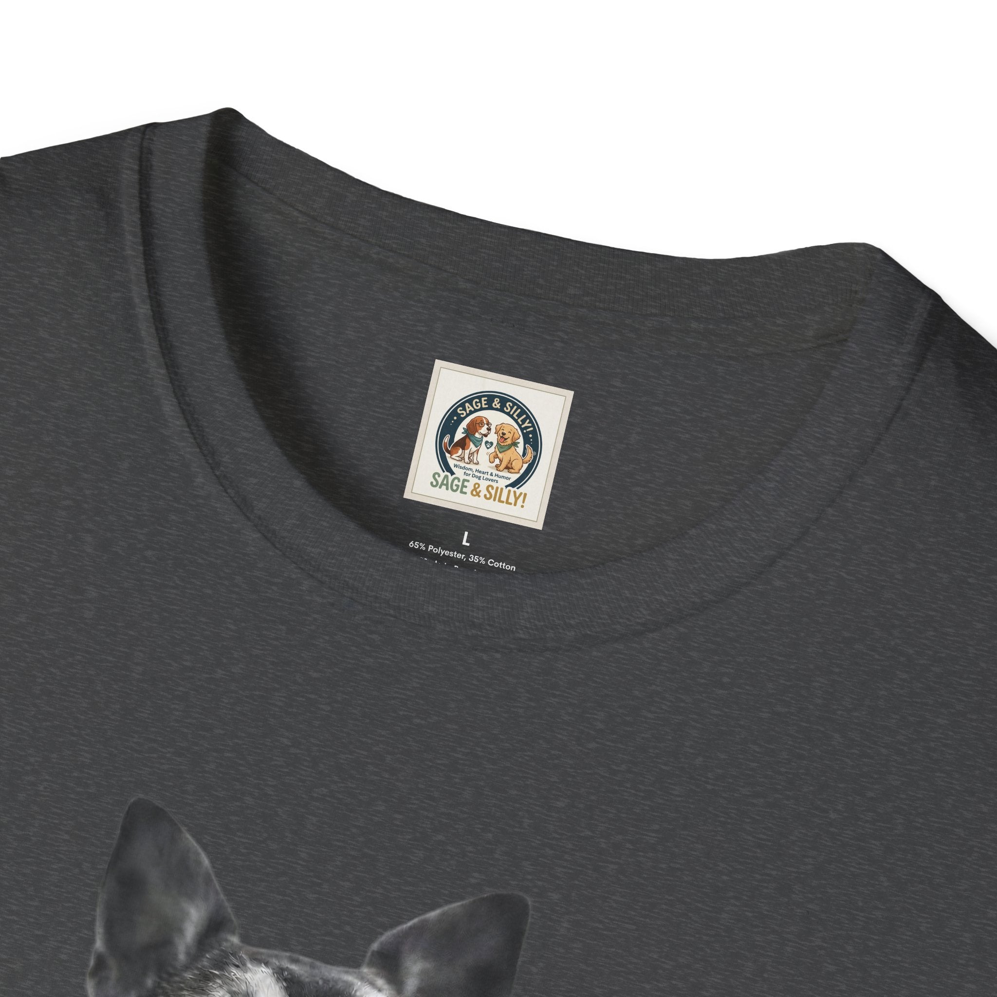 Angry Dog Graphic T-Shirt — "And?"
