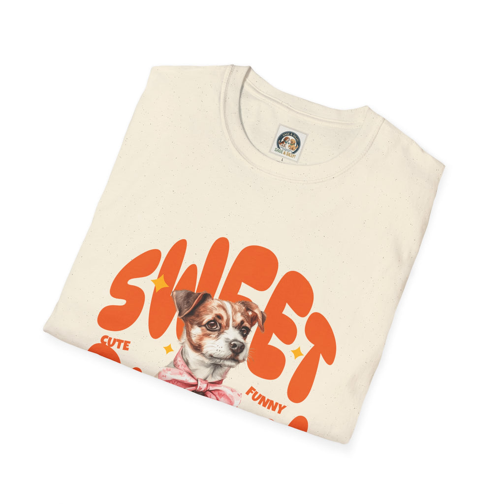 Sweet Puppy T-Shirt — Cute Retro Dog Graphic Tee