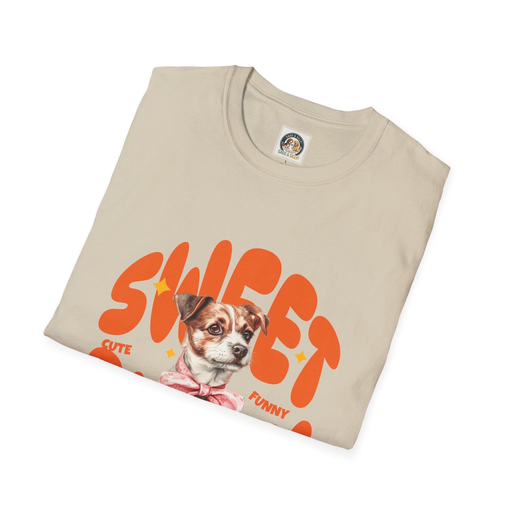 Sweet Puppy T-Shirt — Cute Retro Dog Graphic Tee