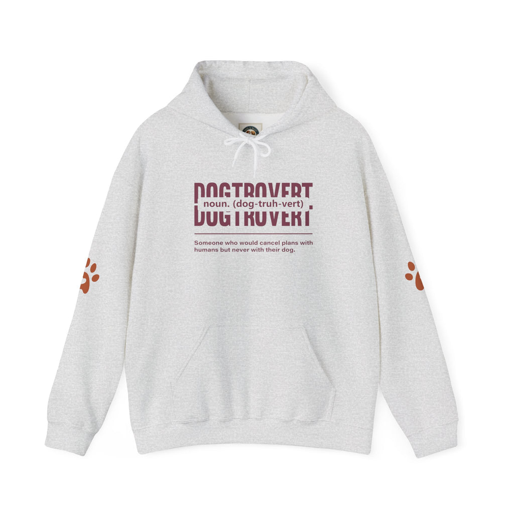 Dogtrovert Definition Hoodie – Funny Dog Lover Graphic Pullover