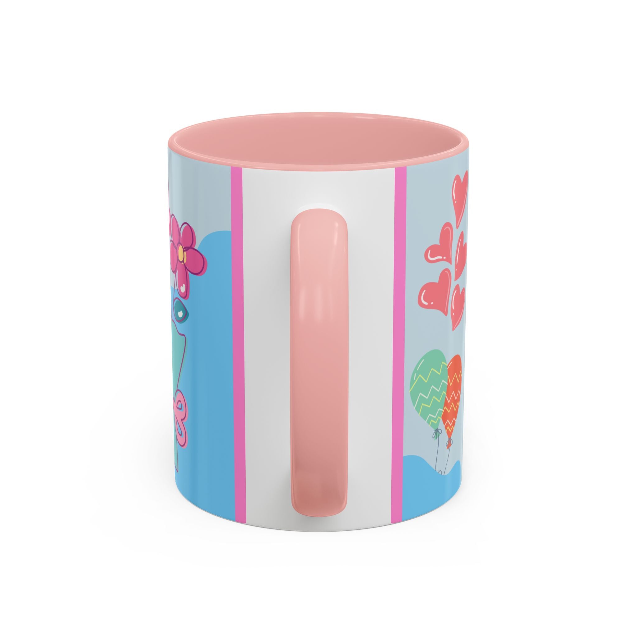 Father's Day Coffee Mug – Cute Dog on Scooter Design (11/15oz)