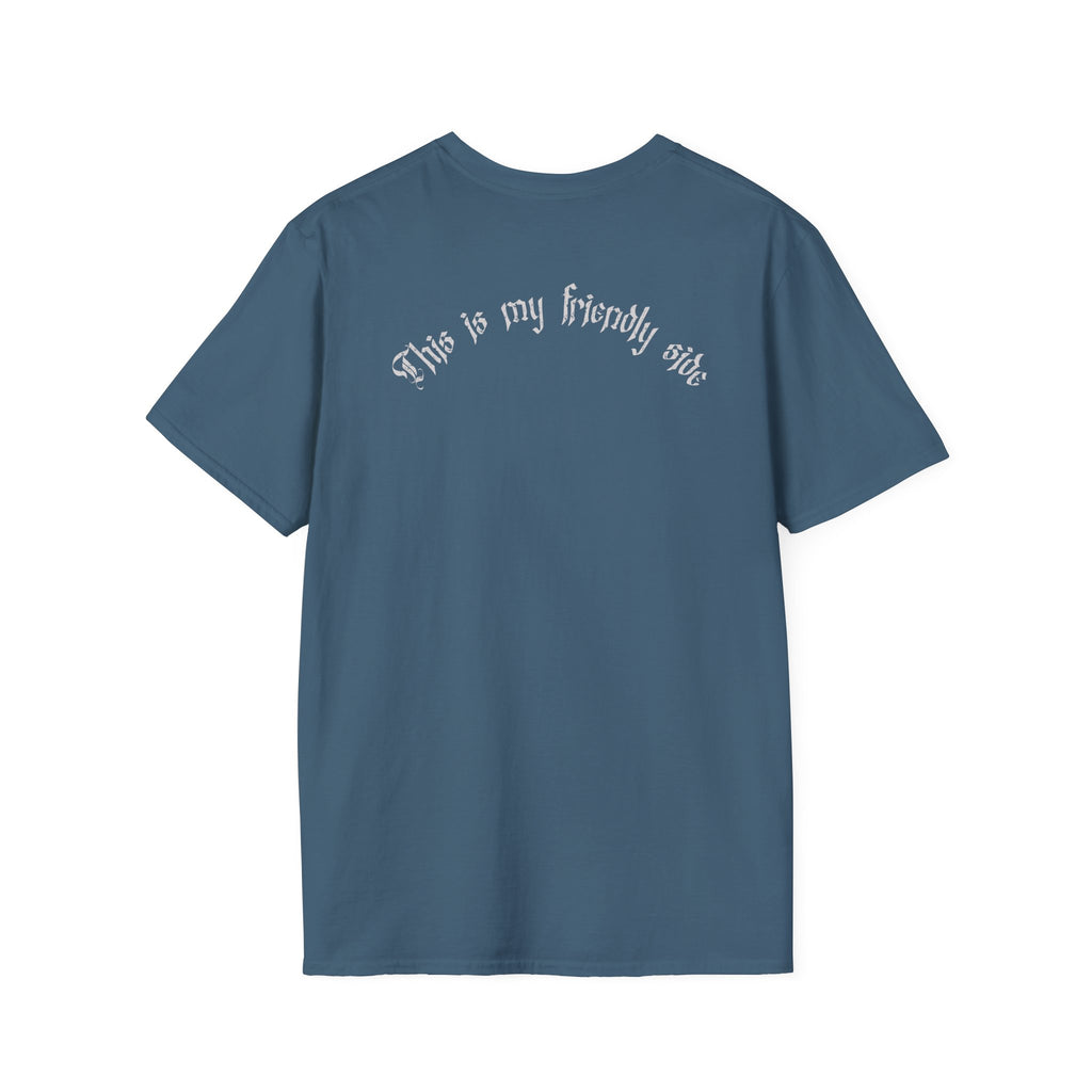 Angry Wolf Graphic T-Shirt — "This Is My Friendly Side"