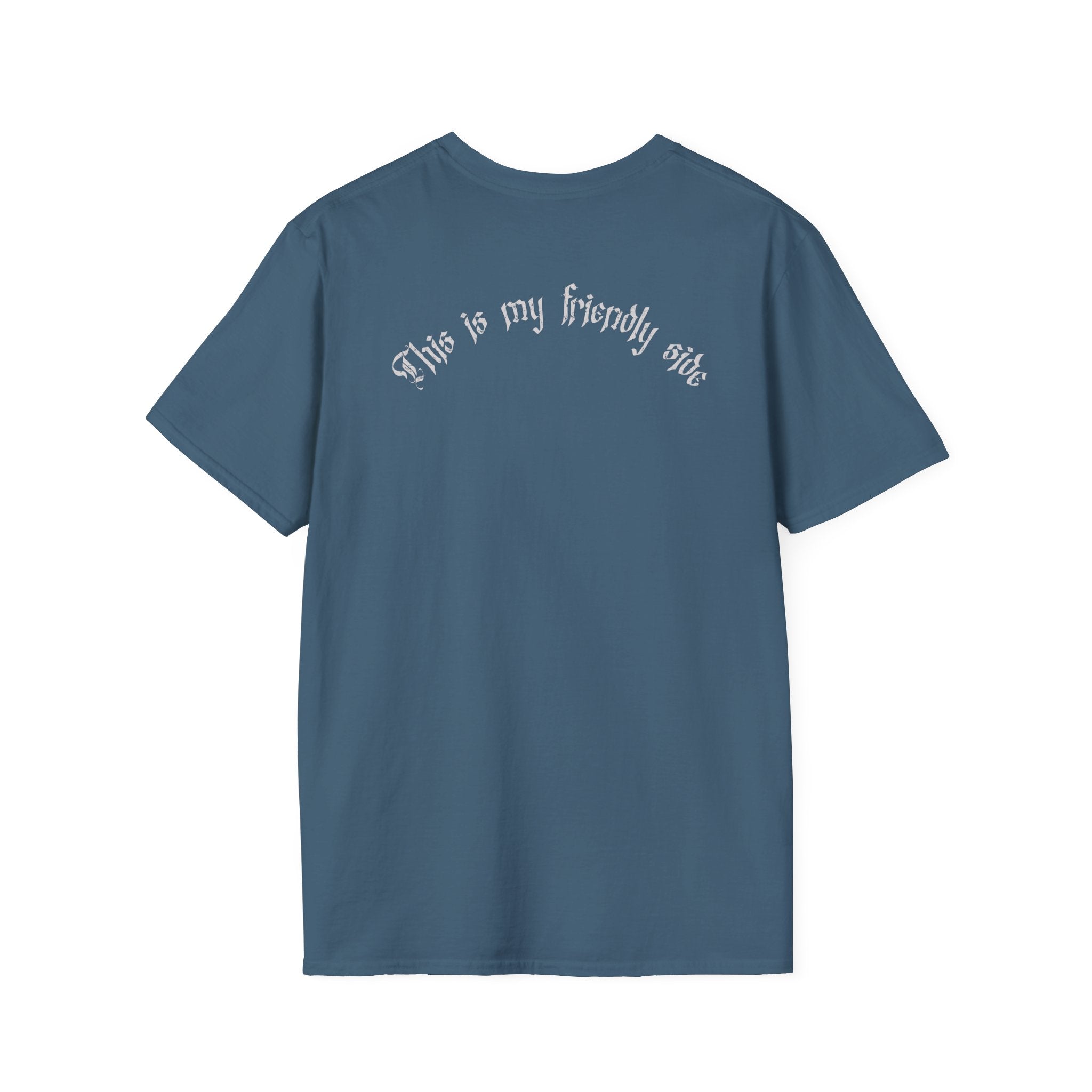 Angry Wolf Graphic T-Shirt — "This Is My Friendly Side"