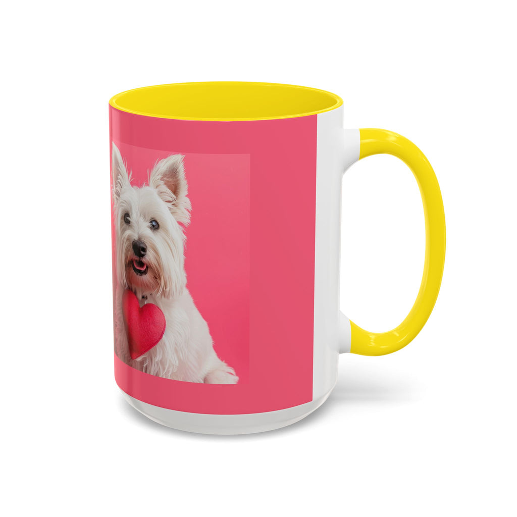 Westie Mother's Day Coffee Mug — Cute Dog Heart