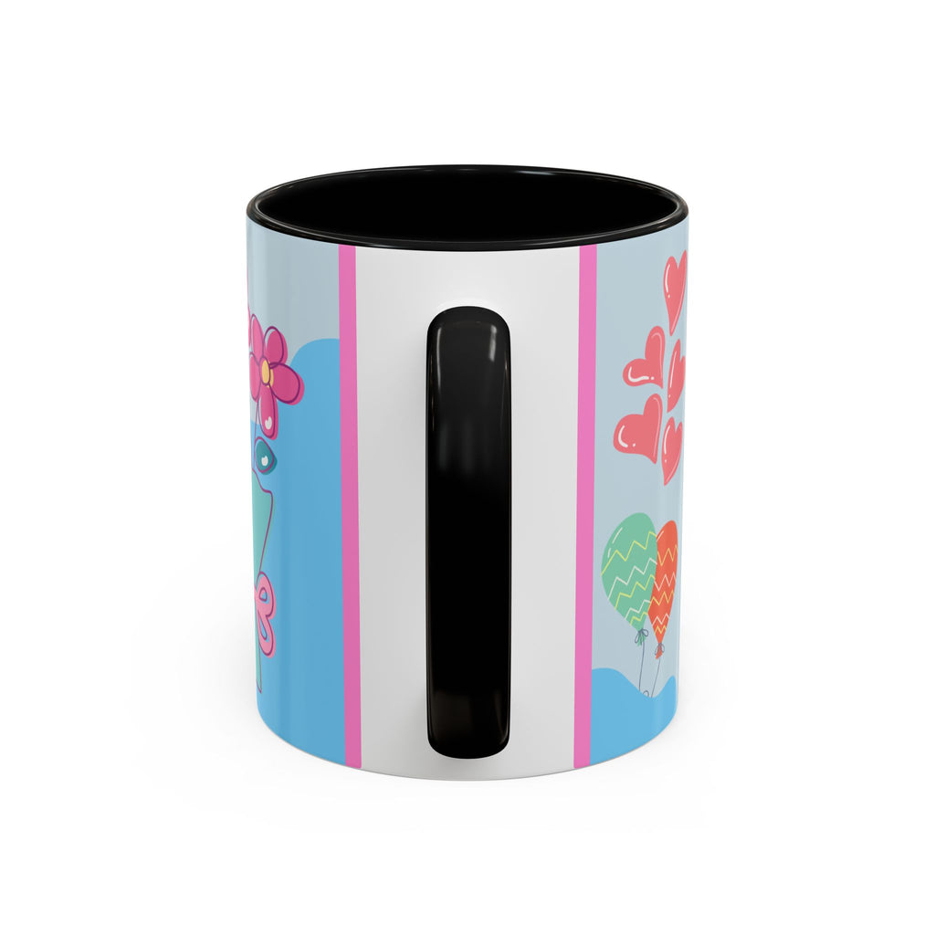Father's Day Coffee Mug – Cute Dog on Scooter Design (11/15oz)