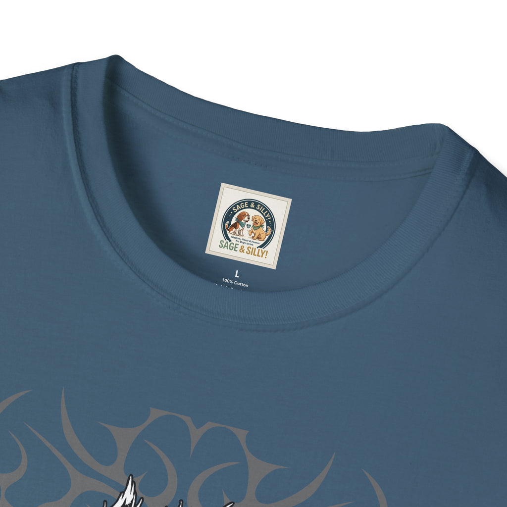 Angry Wolf Graphic T-Shirt — "This Is My Friendly Side"
