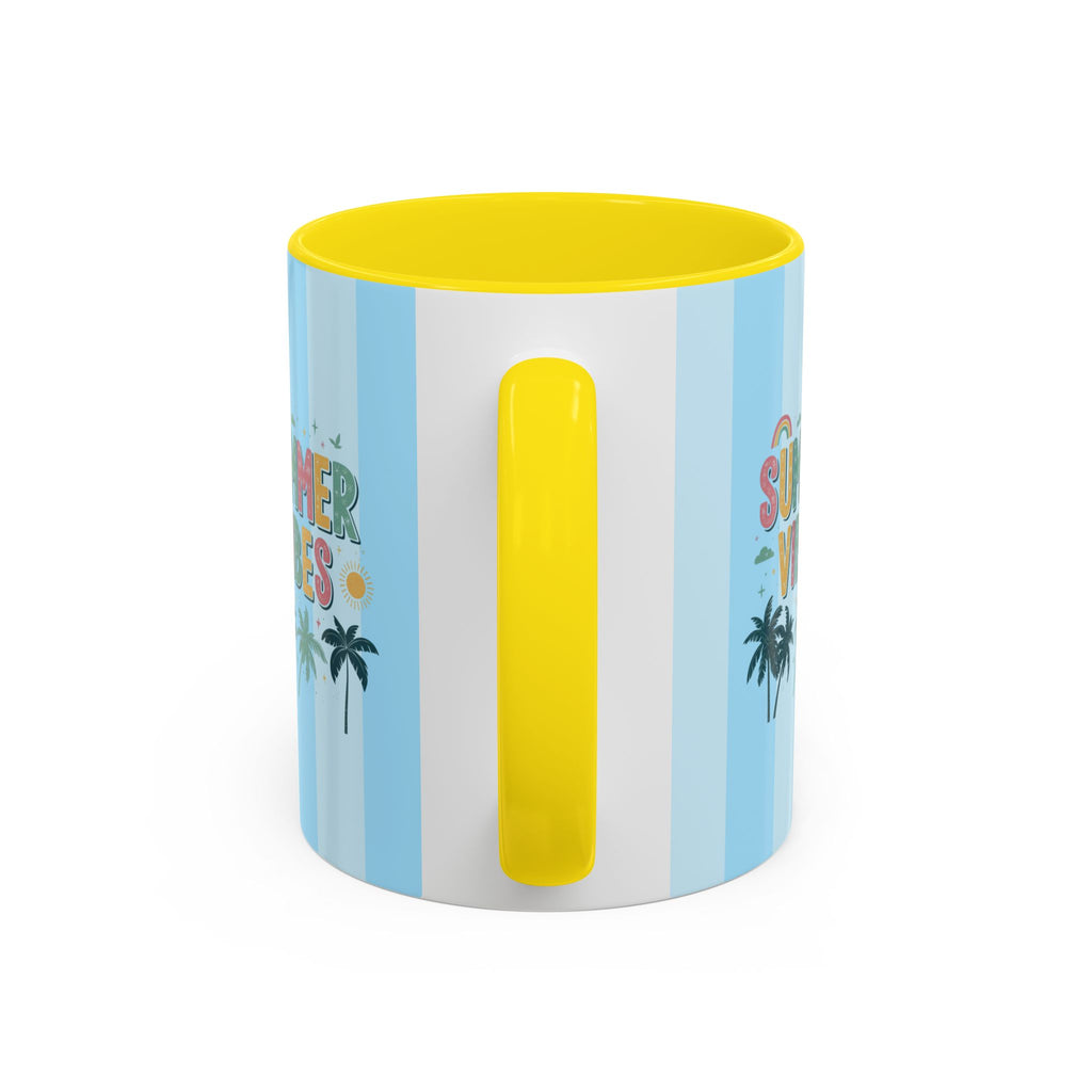 Summer Vibes Corgi Surf Coffee Mug — Cute Dog Lover Gift (11/15 oz)